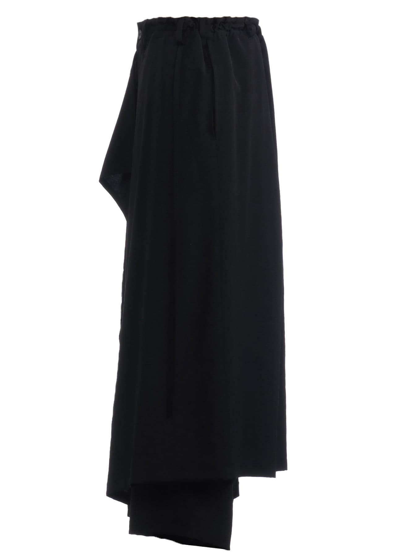 CREPE DE CHINE BOUND SKIRT PANTS