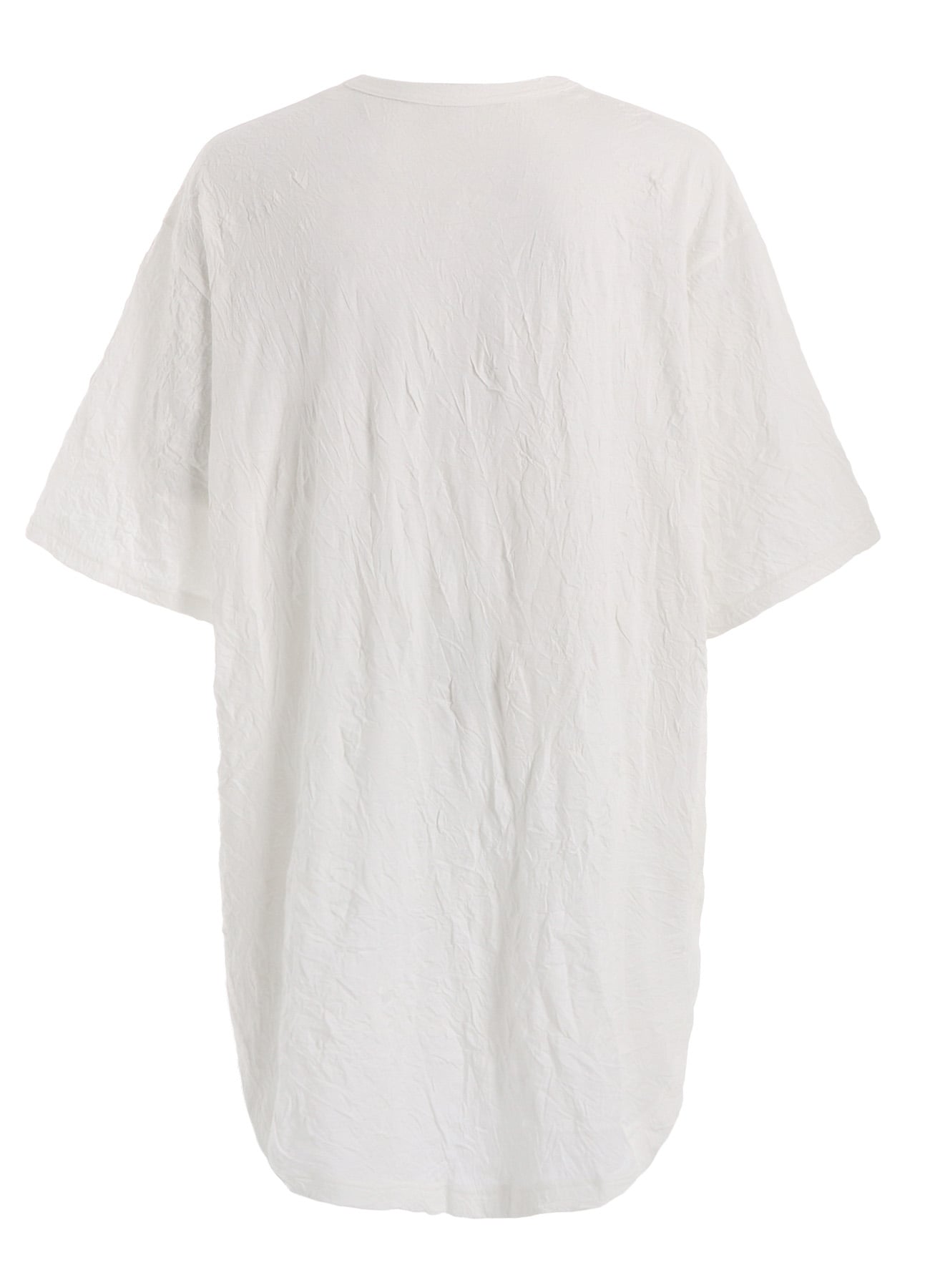 CATCH WASHER HEM ROUND JUMBO T-SHIRT SHORT SLEEVES