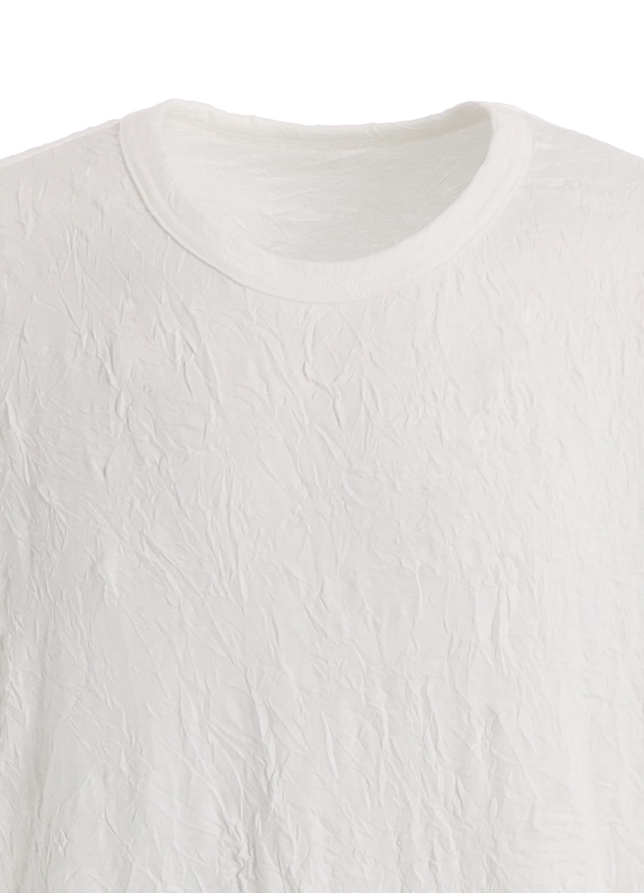 CATCH WASHER HEM ROUND JUMBO T-SHIRT SHORT SLEEVES