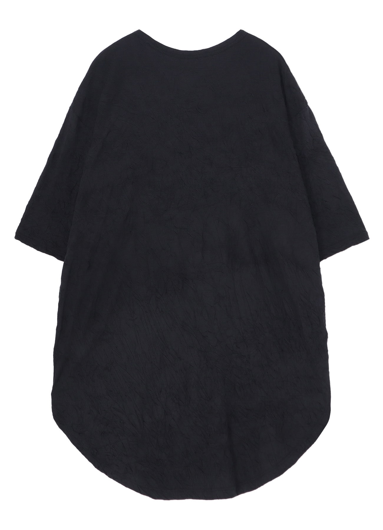 CATCH WASHER HEM ROUND JUMBO T-SHIRT SHORT SLEEVES