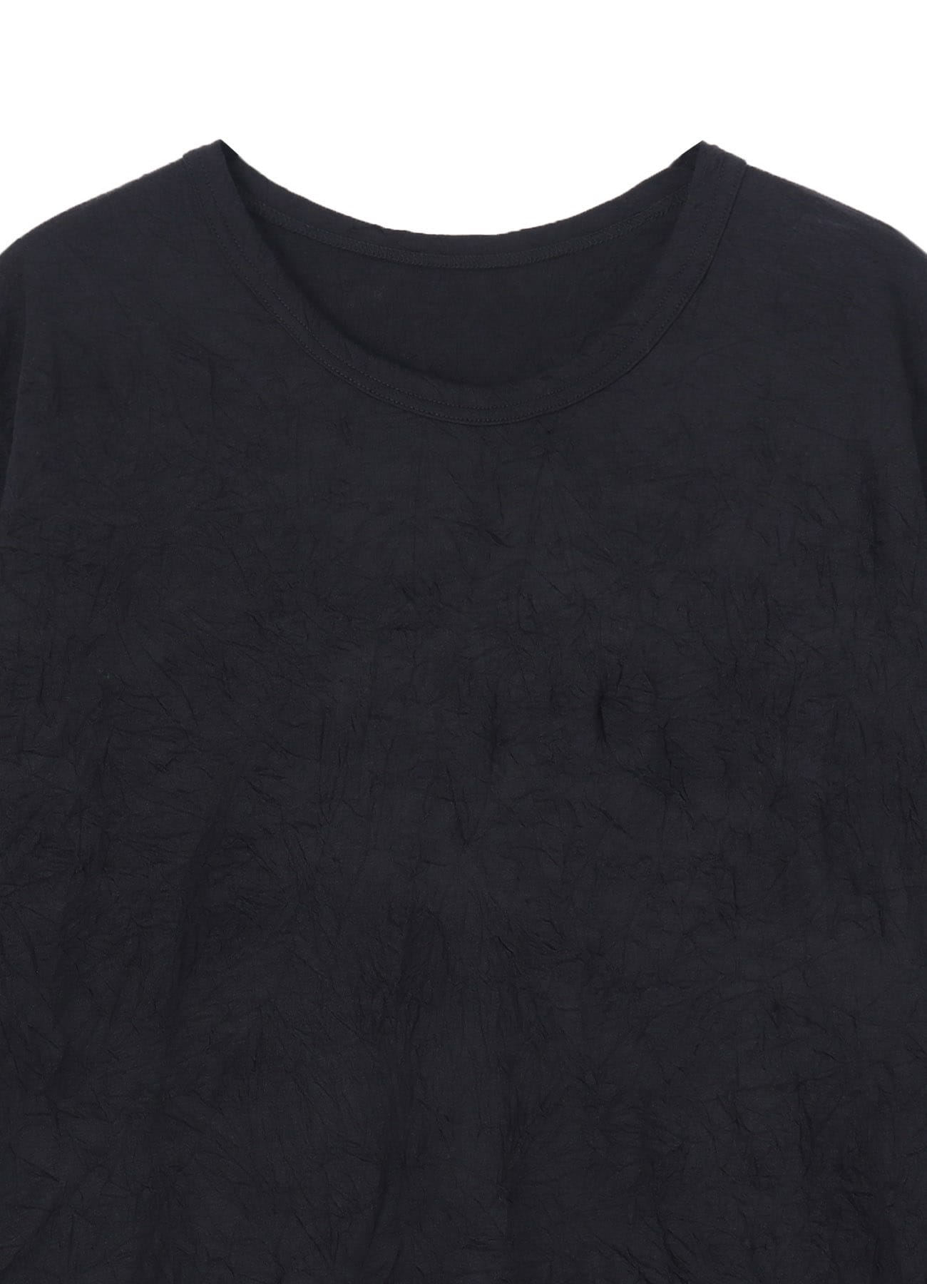 CATCH WASHER HEM ROUND JUMBO T-SHIRT SHORT SLEEVES