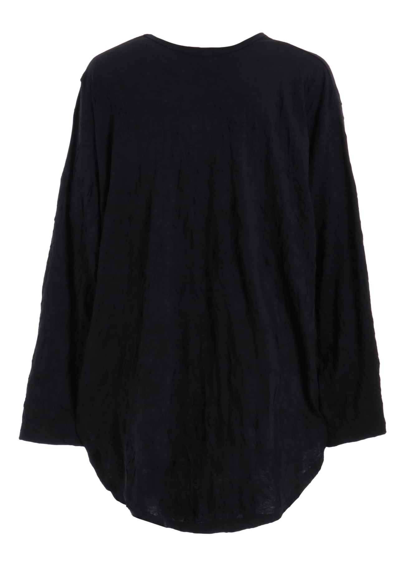 CATCH WASHER HEM ROUND JUMBO T-SHIRT LONG SLEEVES