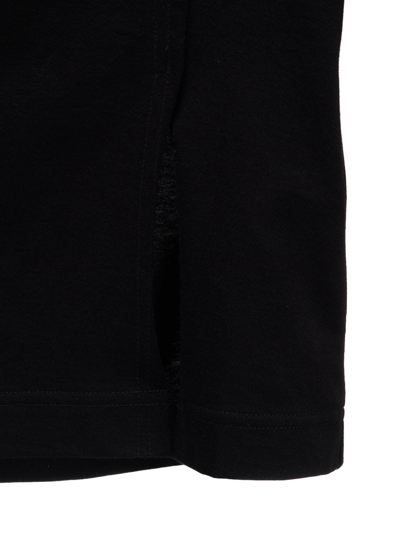 COTTON JERSEY MIX TIERED SHORT SLEEVED T
