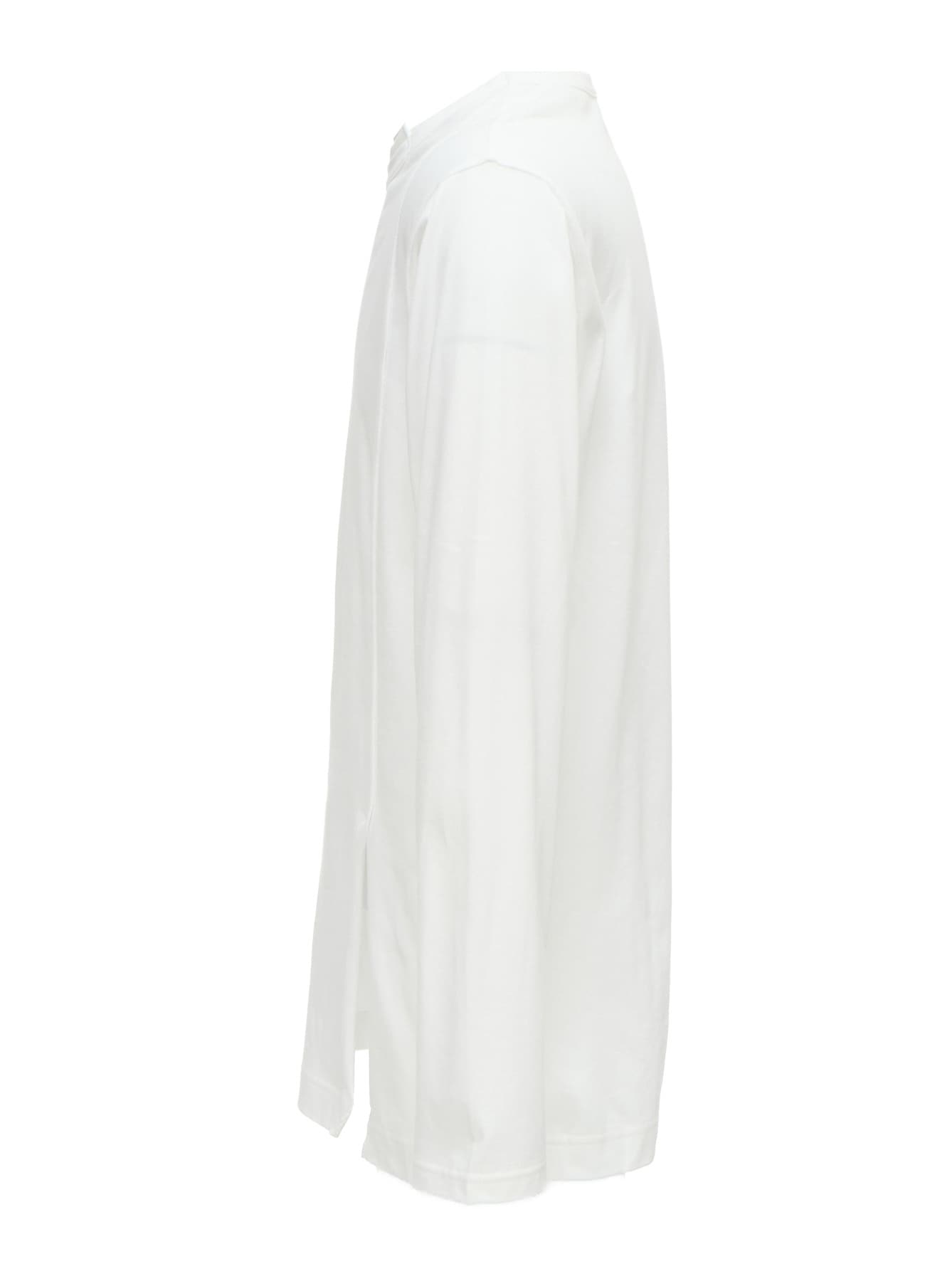 COTTON JERSEY MIX TIERED LONG SLEEVED T