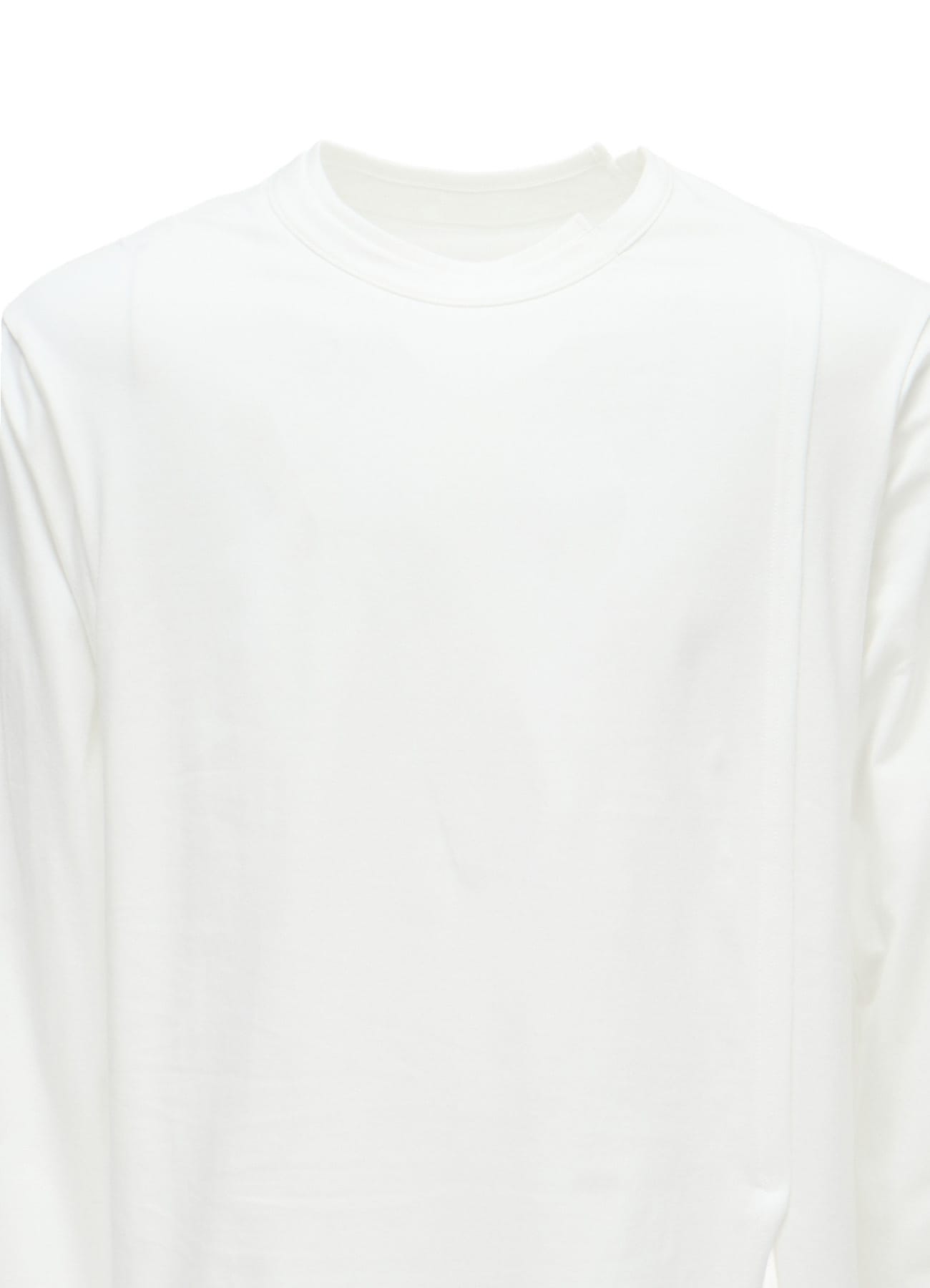 COTTON JERSEY MIX TIERED LONG SLEEVED T