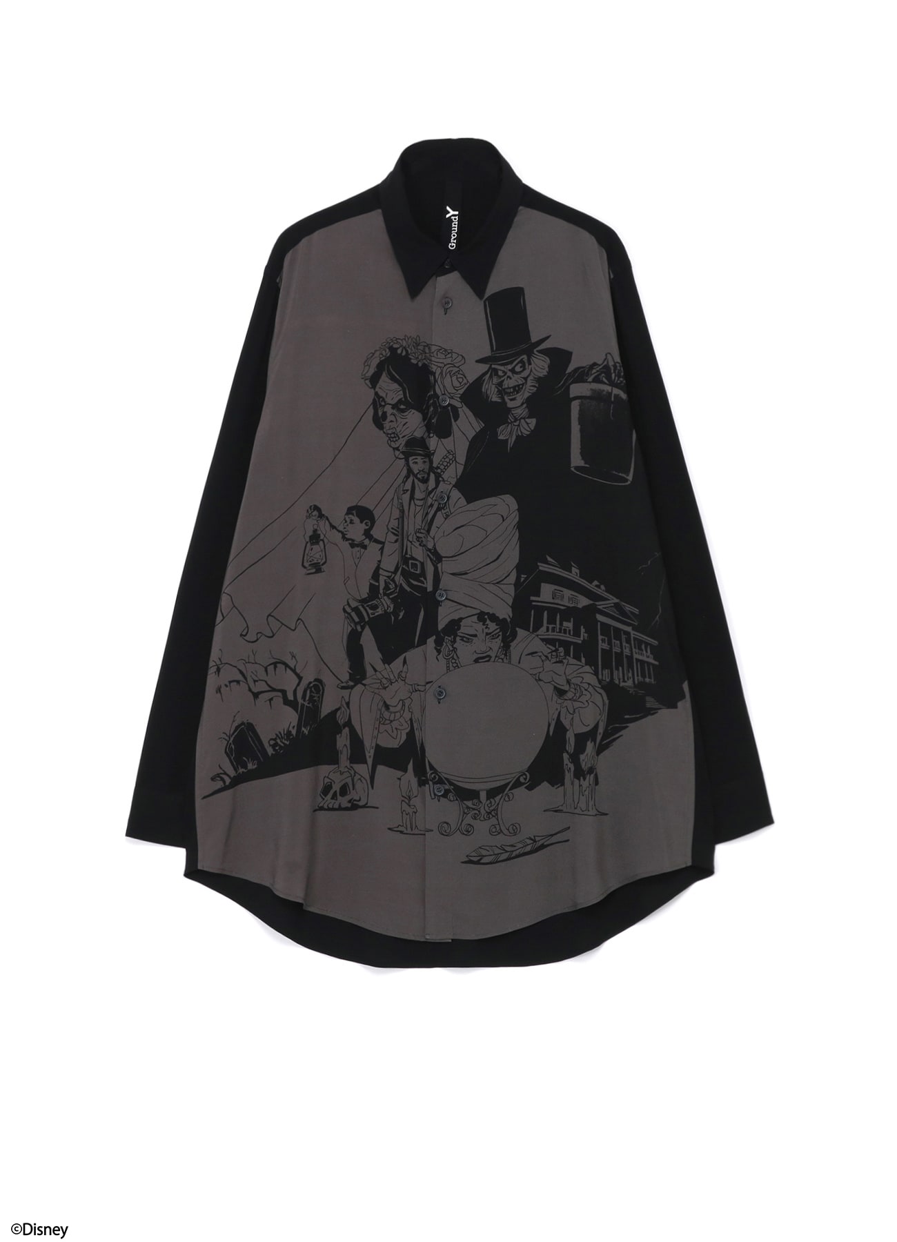 Ground Y/Haunted Mansion collection [GRAPHIC PRINT SHIRT]