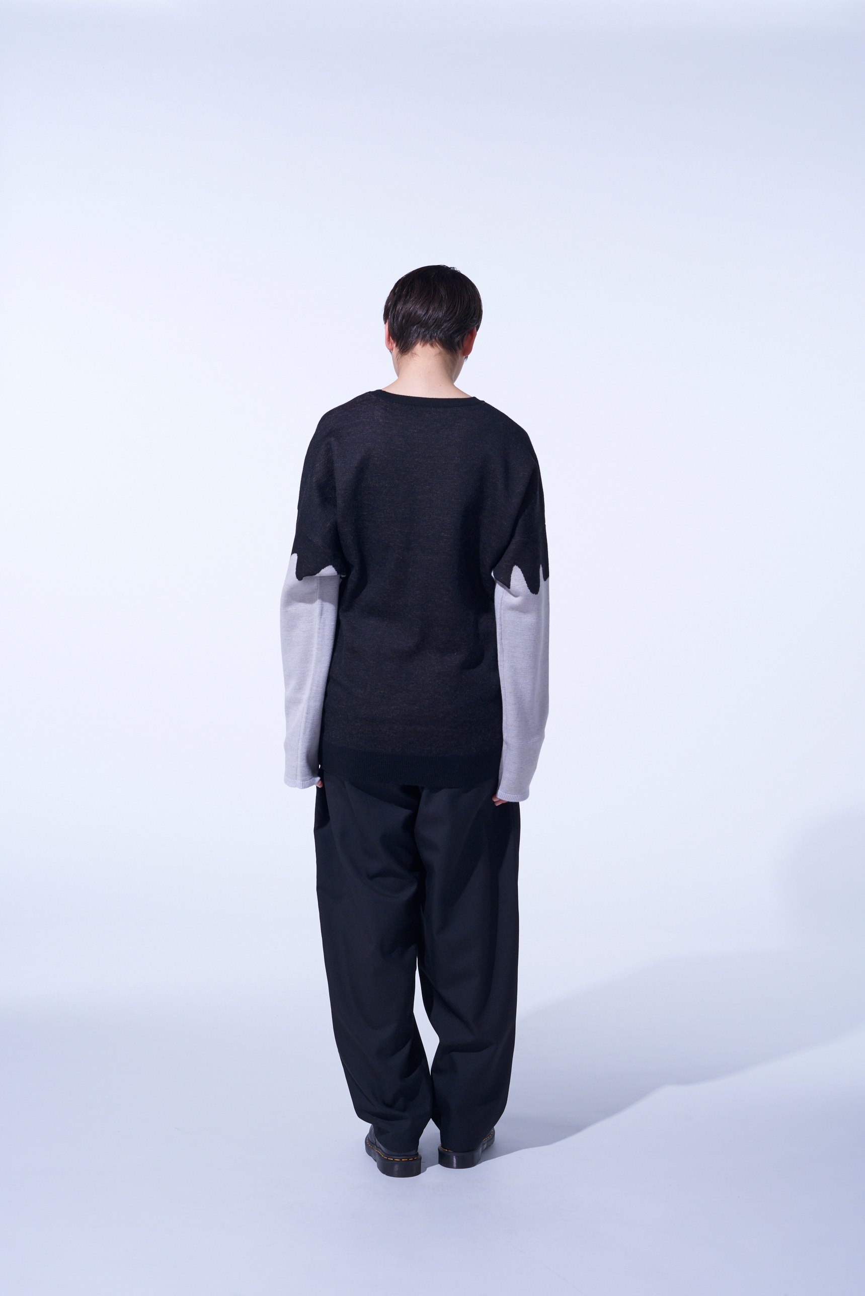 Ground Y x KEIICHI TANAAMI "The witch and the White Raven" PULLOVER KNIT