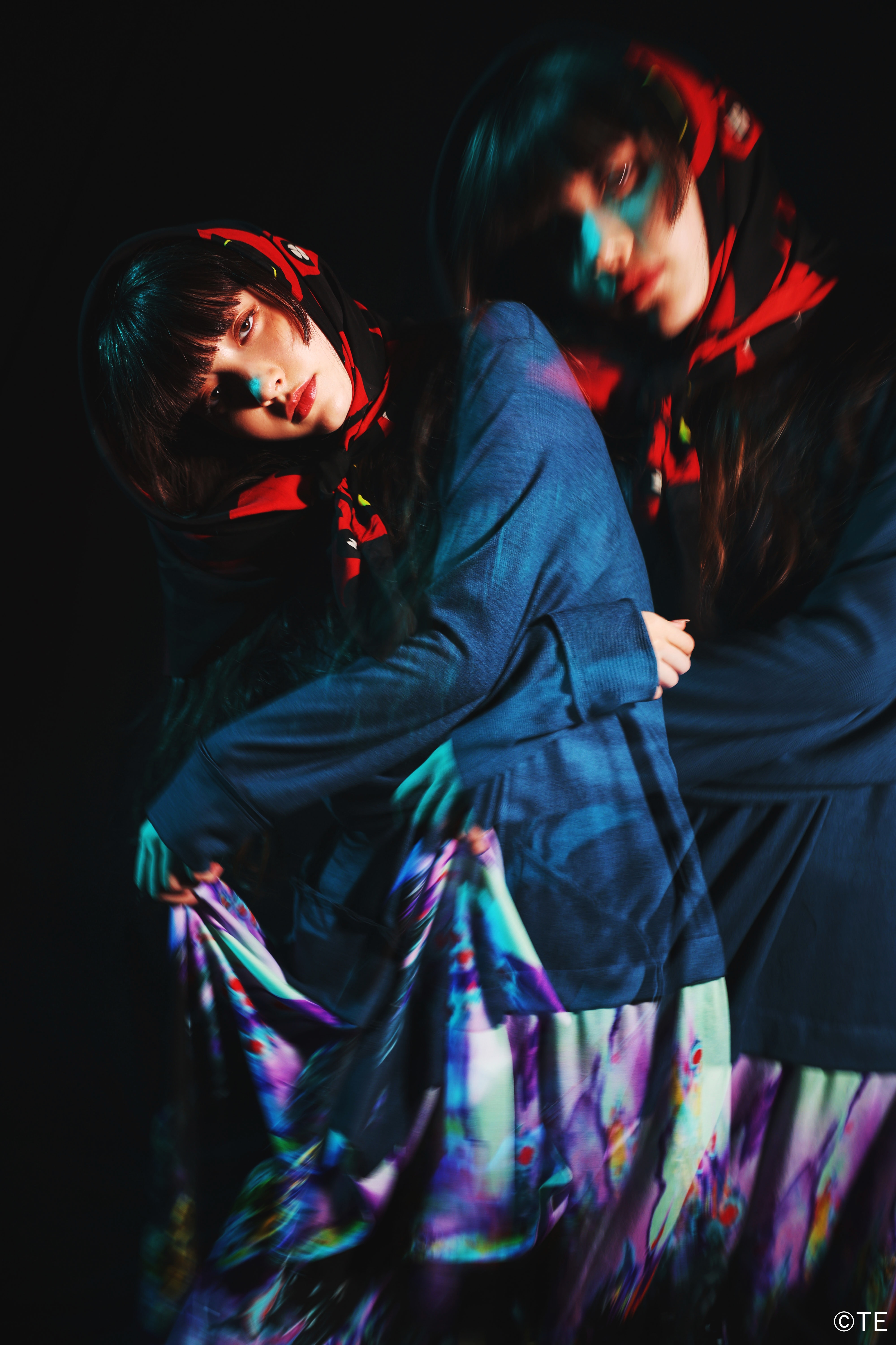 Ground Y × 『劇場版モノノ怪』  Collaborate Collection HINEZUMI PATTERN RAYON DOCKING DRESS