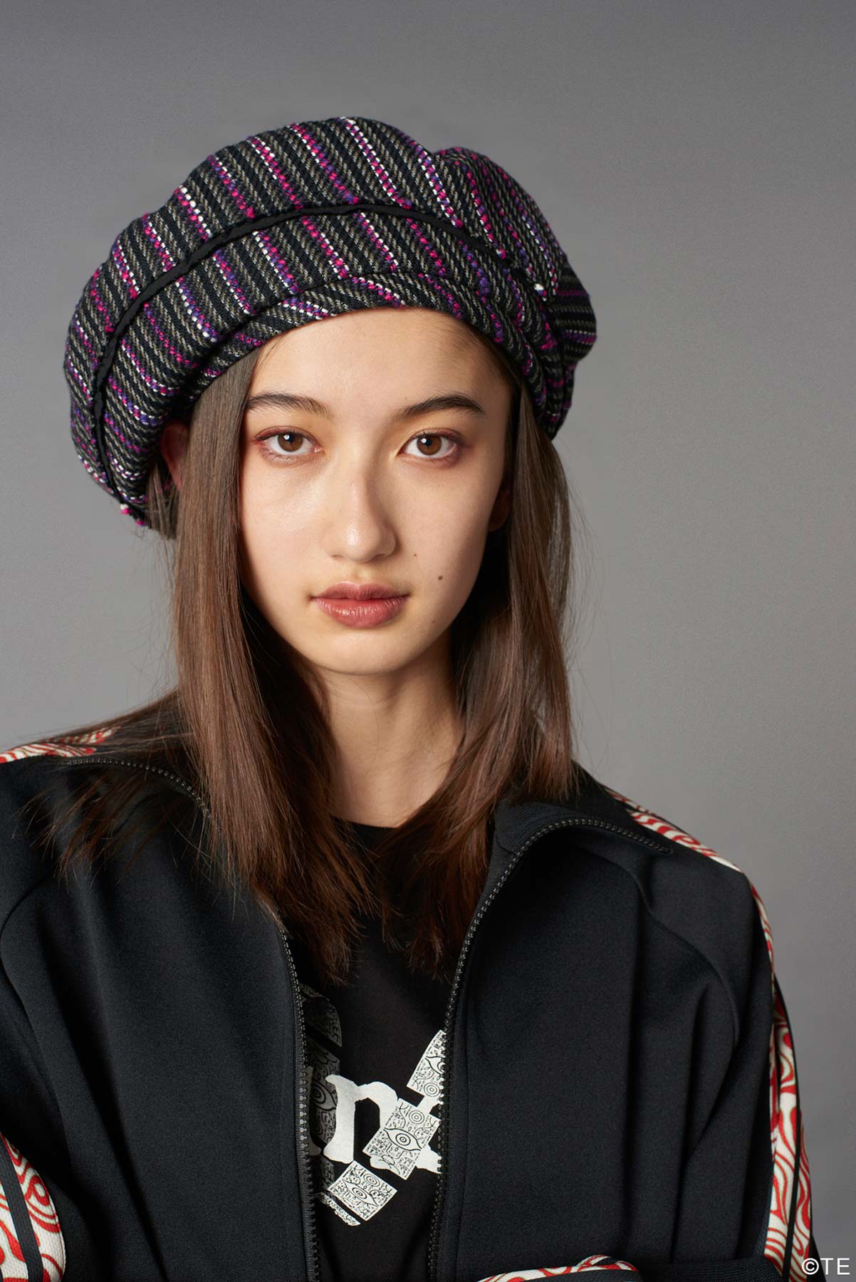 GroundY×『劇場版モノノ怪』 Collaboration MONONOKE STRIPE BERET