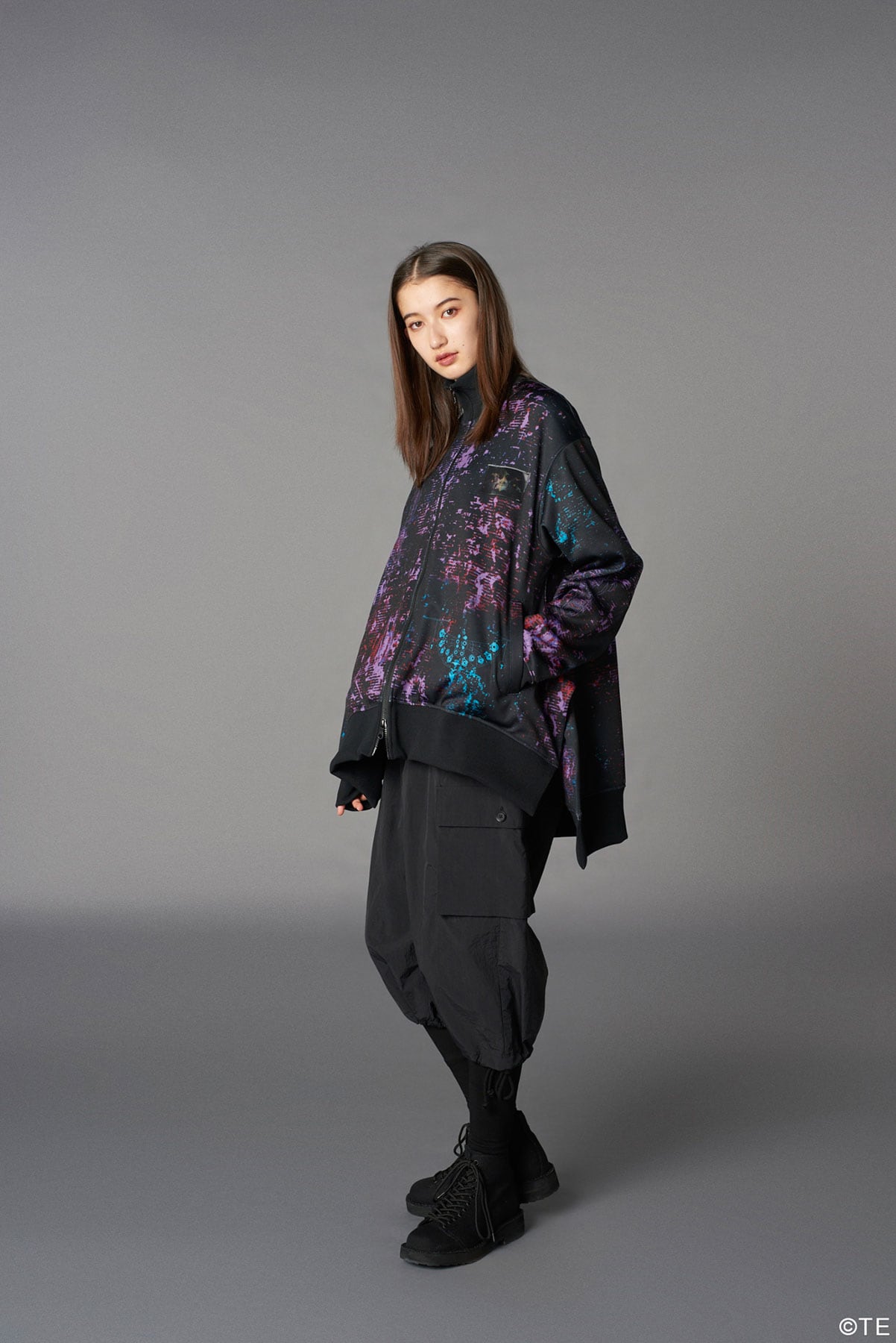 Ground Y × 『劇場版モノノ怪』  Collaborate Collection TAIMA NO KEN ＆ TENBIN SMOOTH HALF COLLAPSE TRACK JACKET