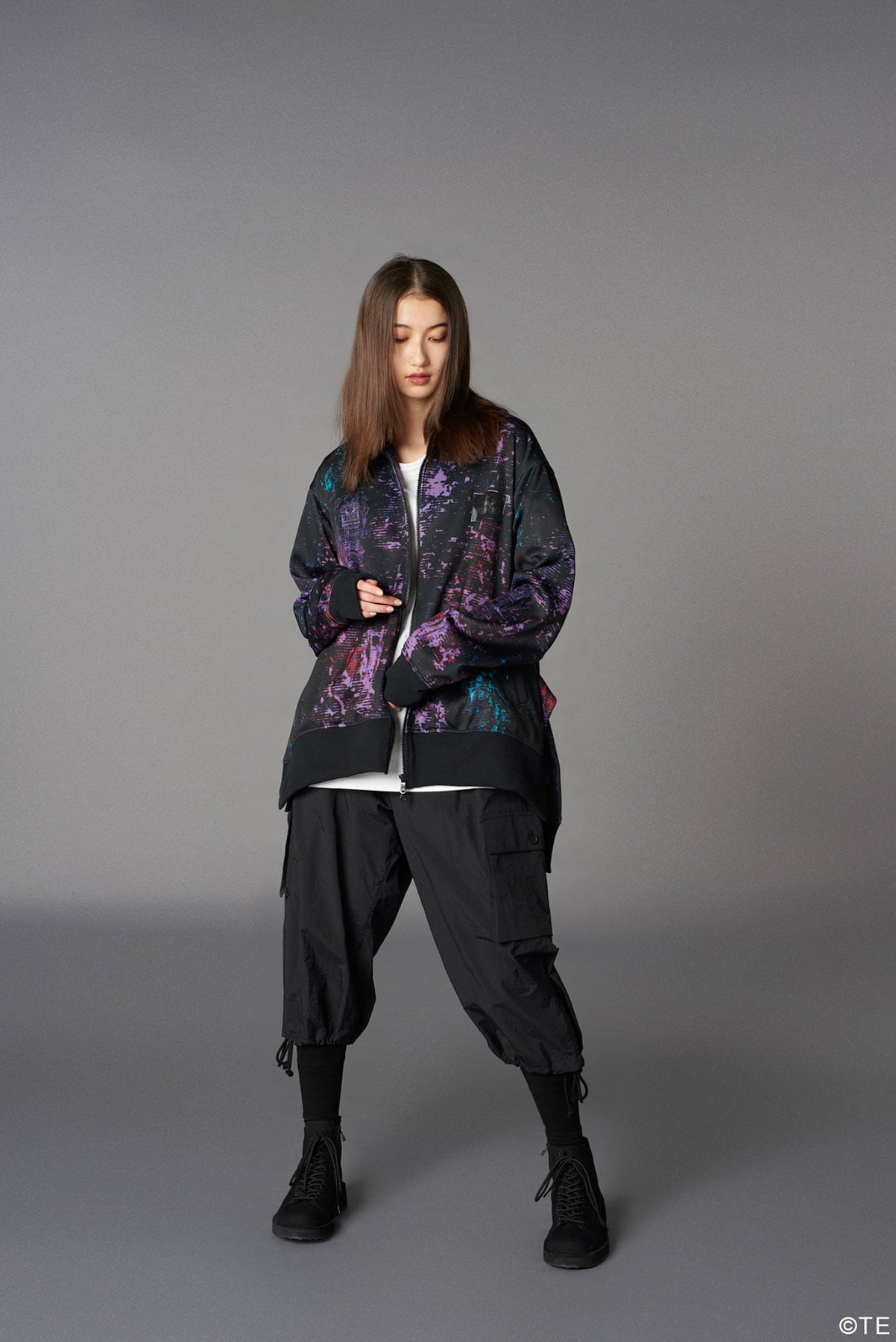 Ground Y × 『劇場版モノノ怪』  Collaborate Collection TAIMA NO KEN ＆ TENBIN SMOOTH HALF COLLAPSE TRACK JACKET