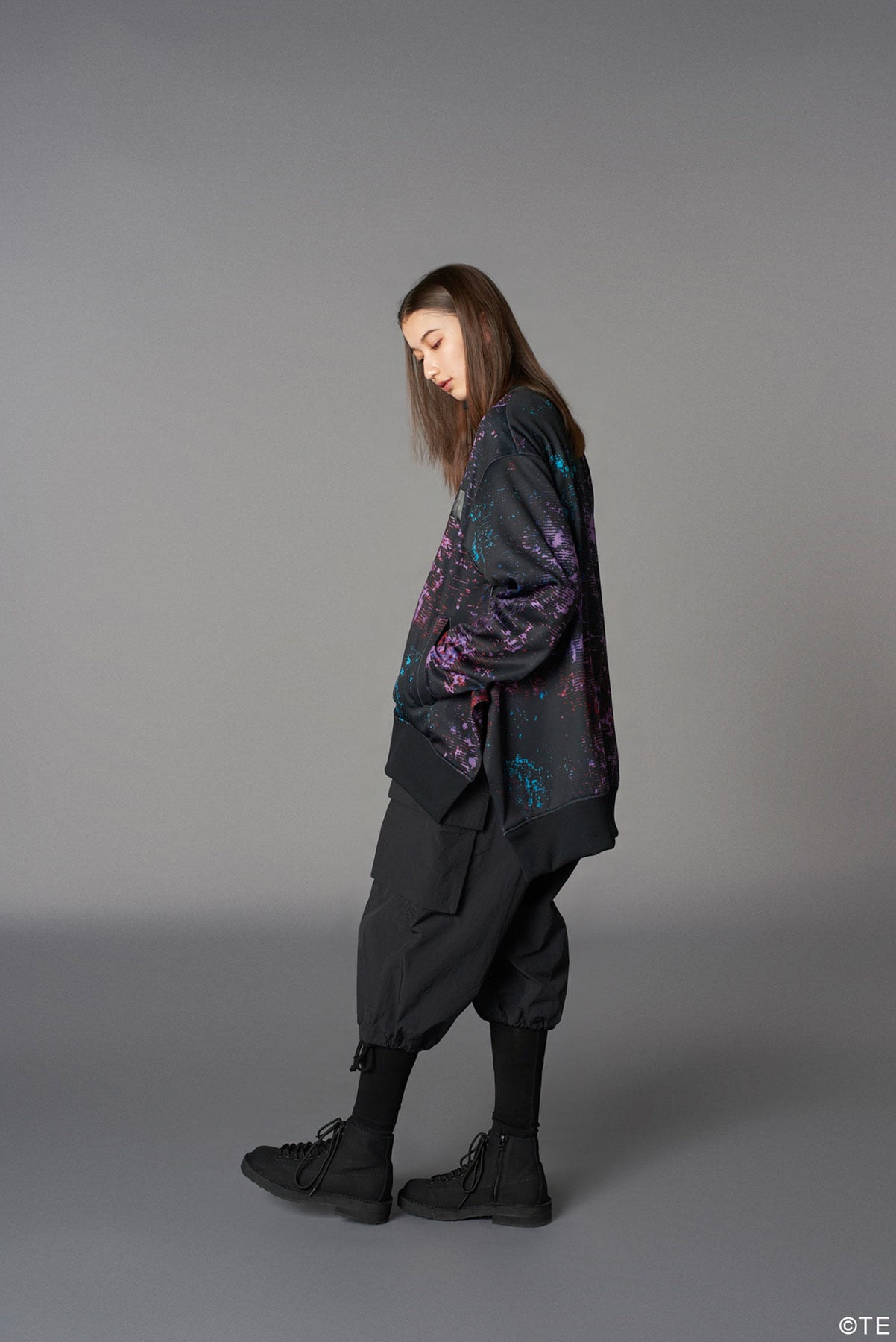 Ground Y × 『劇場版モノノ怪』  Collaborate Collection TAIMA NO KEN ＆ TENBIN SMOOTH HALF COLLAPSE TRACK JACKET