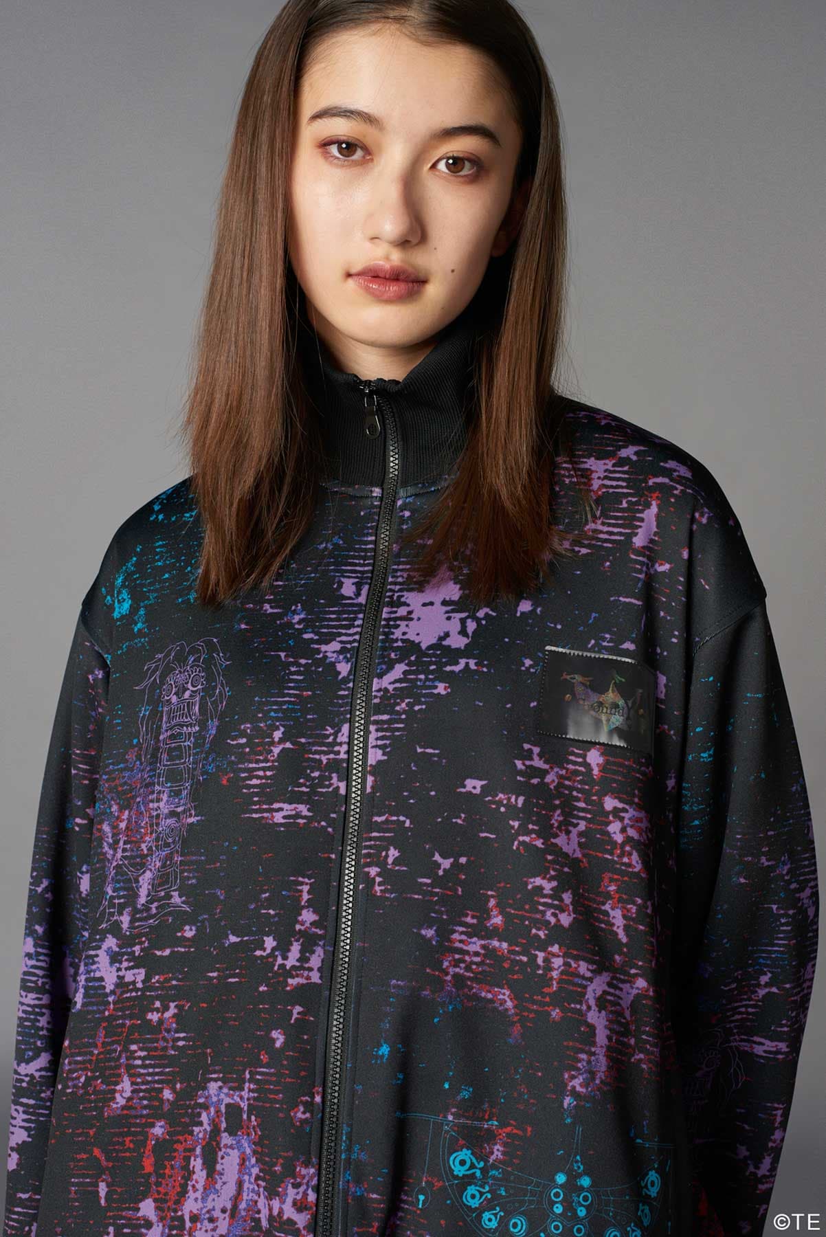 Ground Y × 『劇場版モノノ怪』  Collaborate Collection TAIMA NO KEN ＆ TENBIN SMOOTH HALF COLLAPSE TRACK JACKET