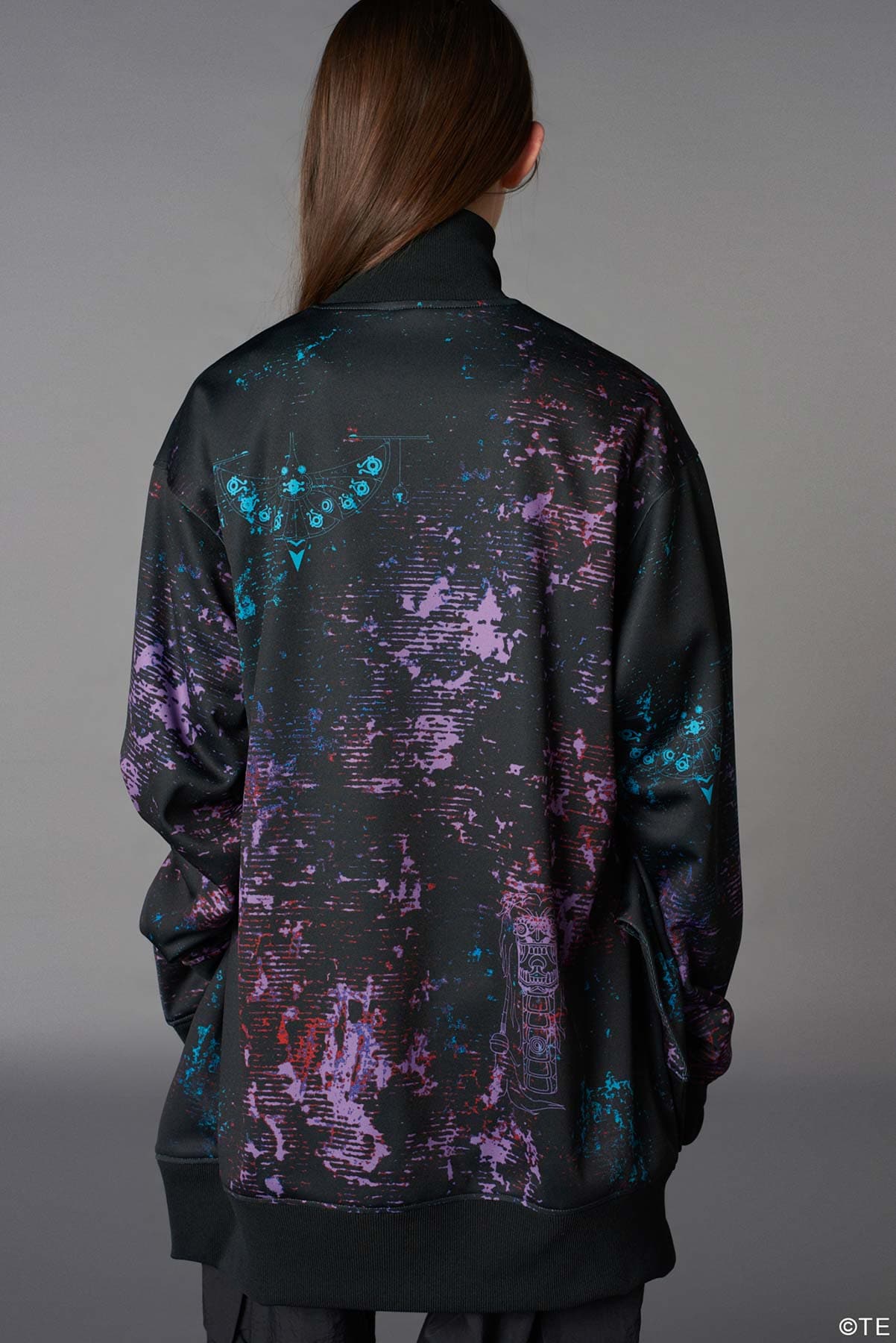 Ground Y × 『劇場版モノノ怪』  Collaborate Collection TAIMA NO KEN ＆ TENBIN SMOOTH HALF COLLAPSE TRACK JACKET