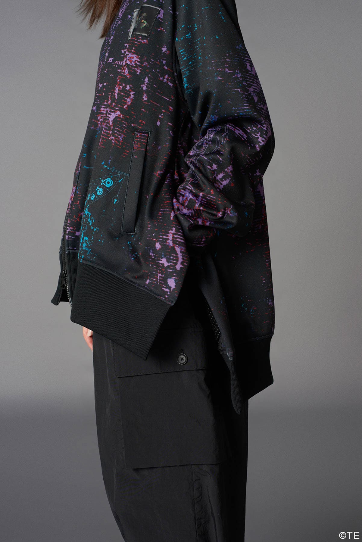 Ground Y × 『劇場版モノノ怪』  Collaborate Collection TAIMA NO KEN ＆ TENBIN SMOOTH HALF COLLAPSE TRACK JACKET