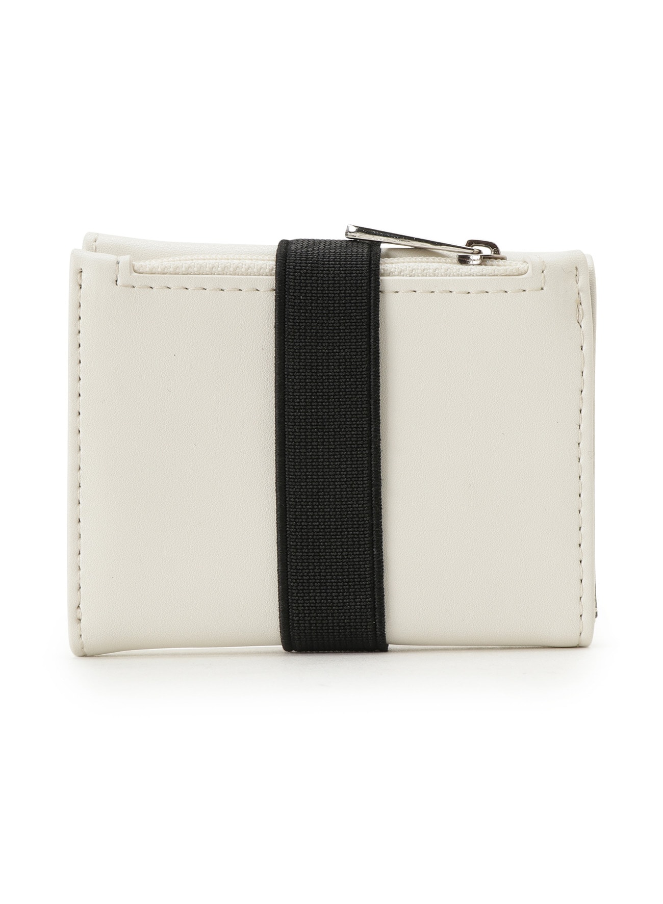 Eco leather threefold mini wallet