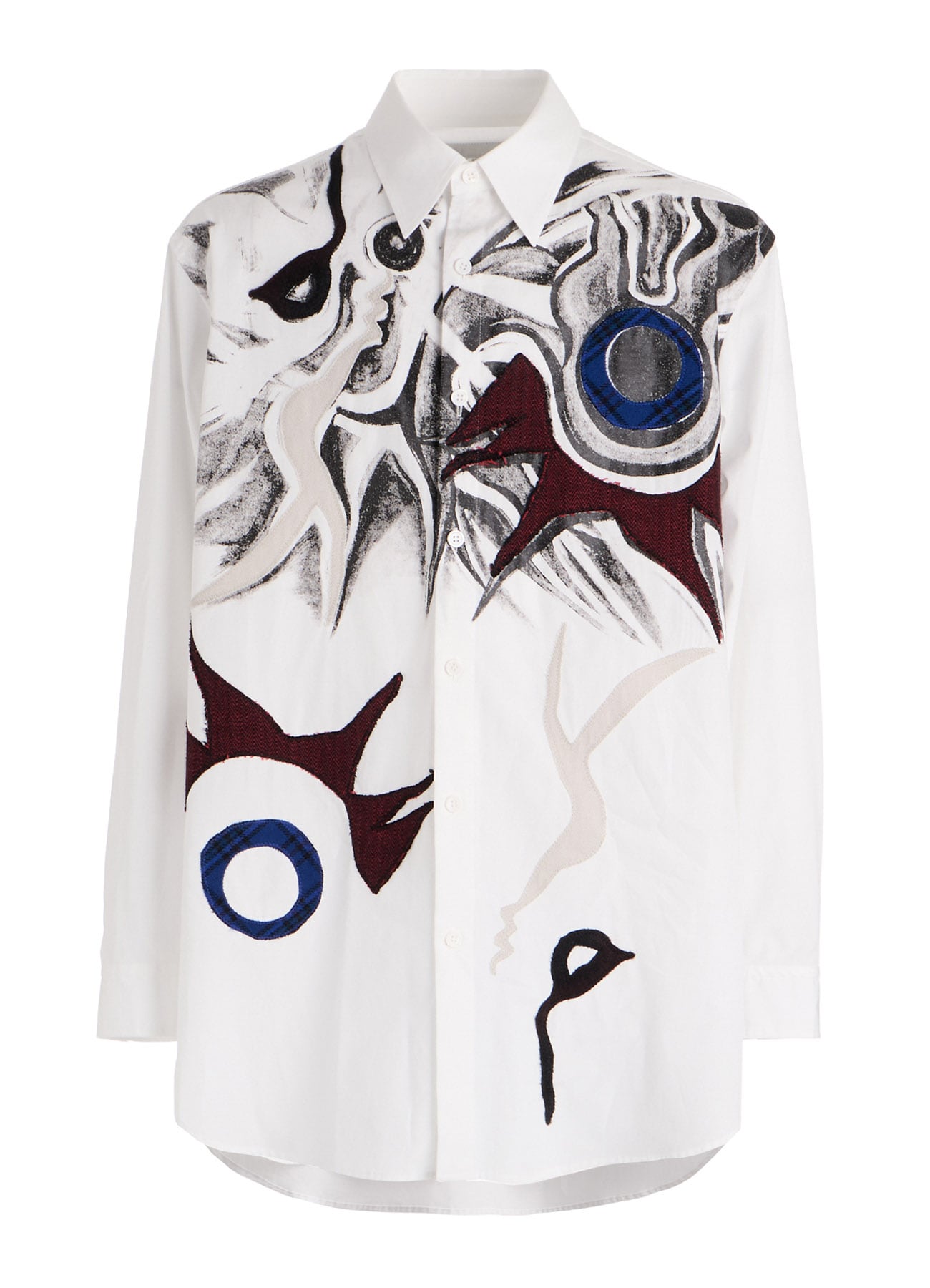Ground Y×Taro Okamoto Mixed-Media Composition Shirts ”I Am in the Sky”