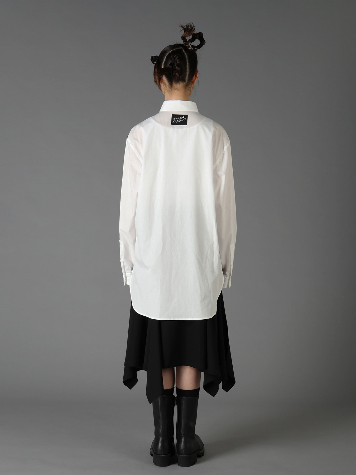 Ground Y×Taro Okamoto Mixed-Media Composition Shirts ”I Am in the Sky”