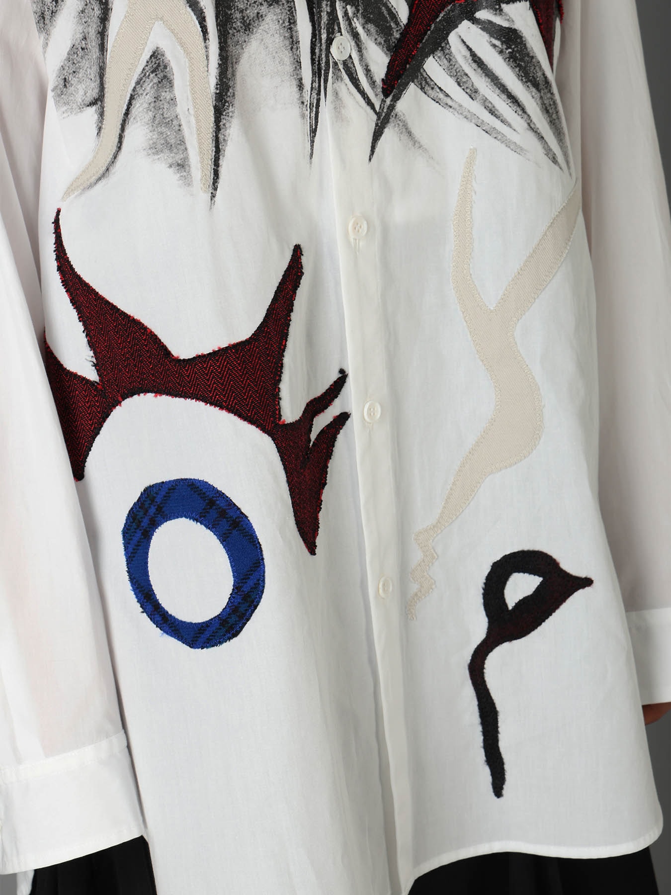 Ground Y×Taro Okamoto Mixed-Media Composition Shirts ”I Am in the Sky”