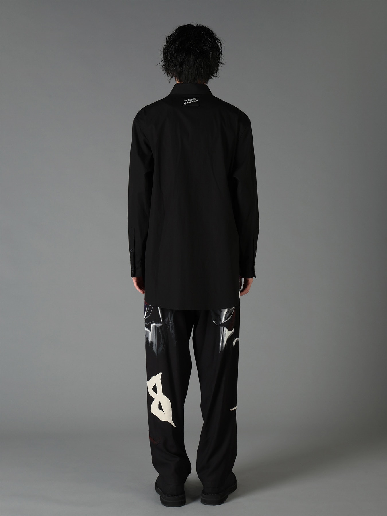 Ground Y×Taro Okamoto Mixed-Media Composition Shirts ”I Am in the Sky”