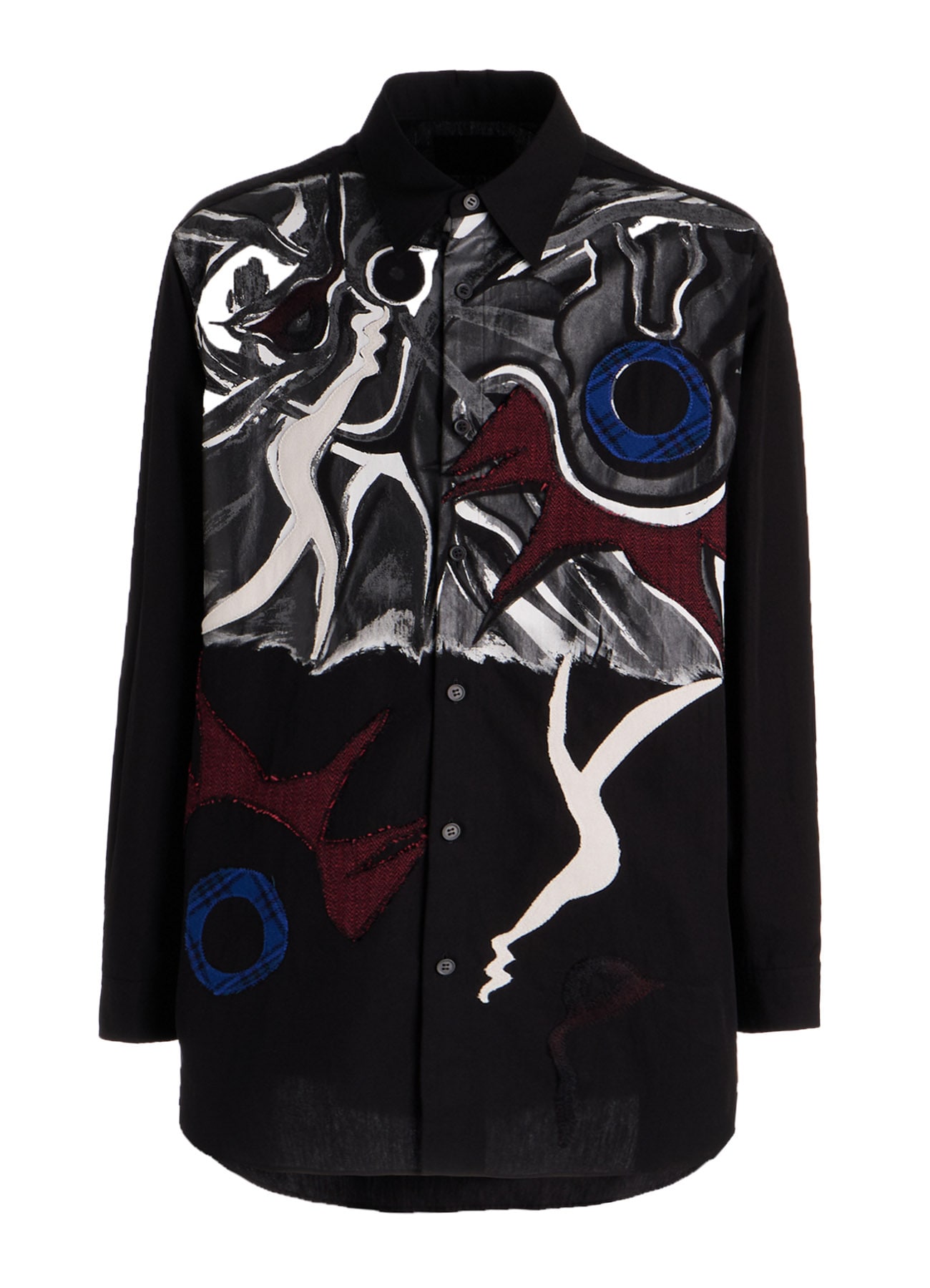 Ground Y×Taro Okamoto Mixed-Media Composition Shirts ”I Am in the Sky”