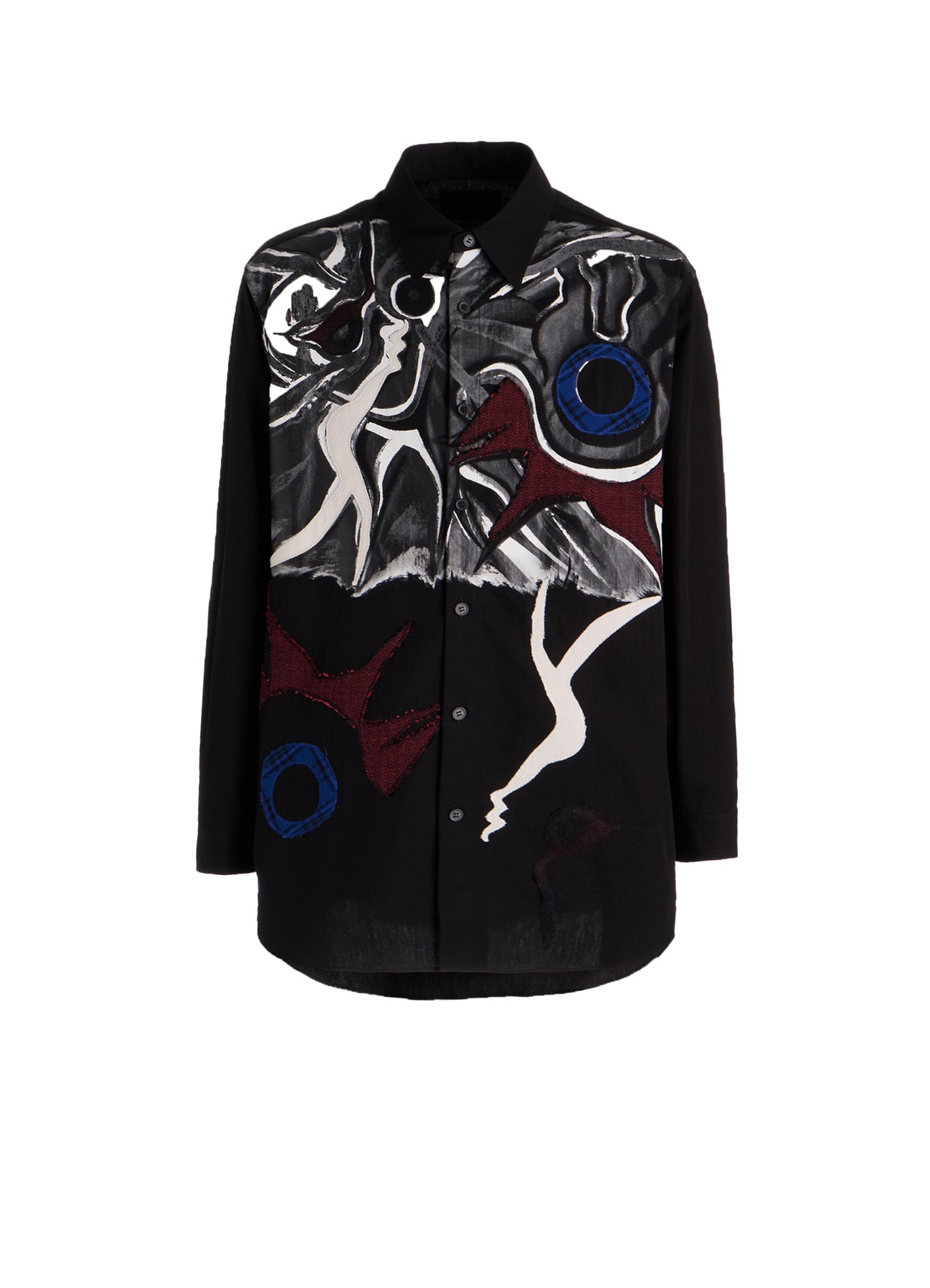 Ground Y×Taro Okamoto Mixed-Media Composition Shirts ”I Am in the Sky”