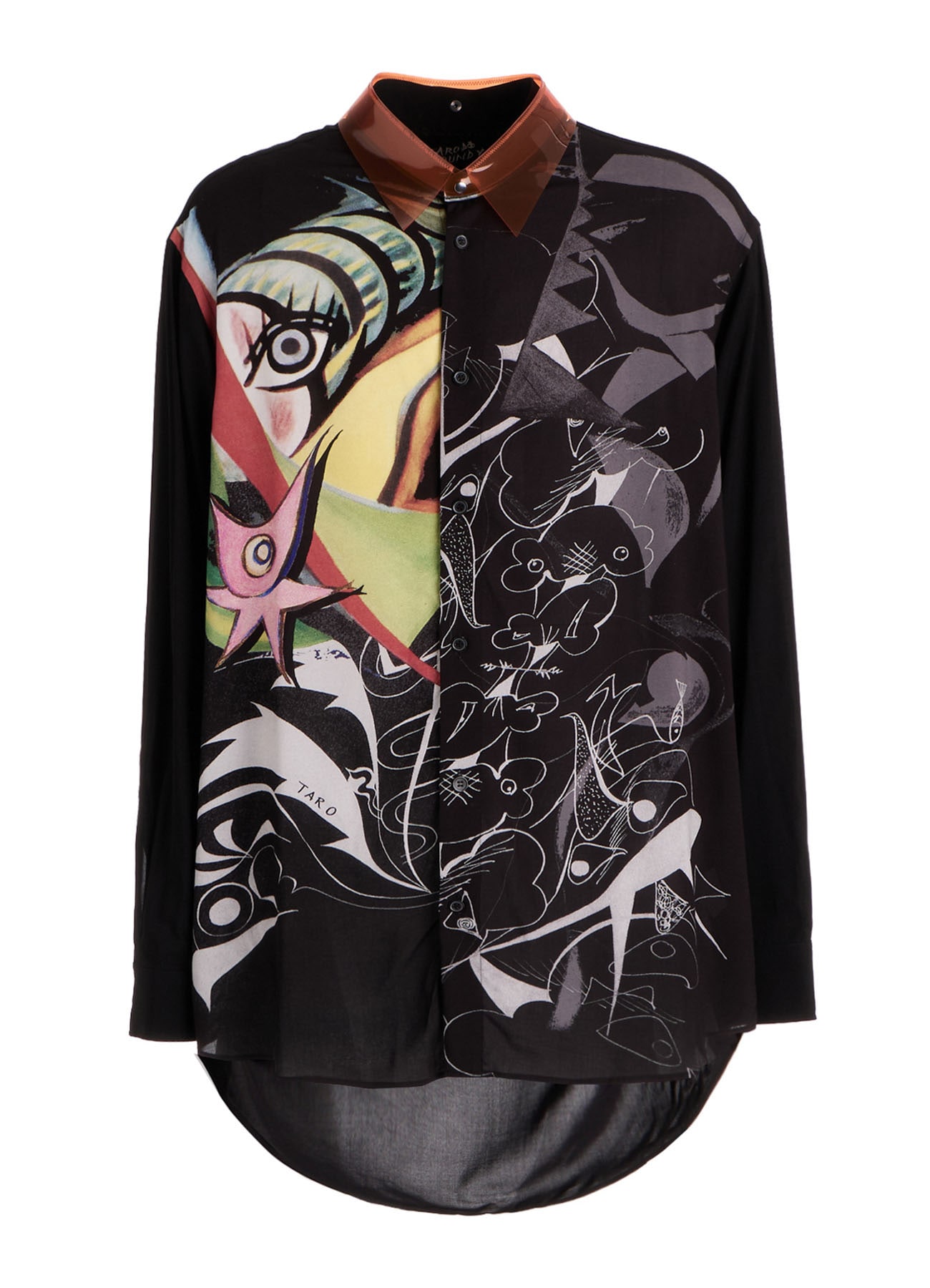 Ground Y×Taro Okamoto Removable Collar Shirts Collage Type:D