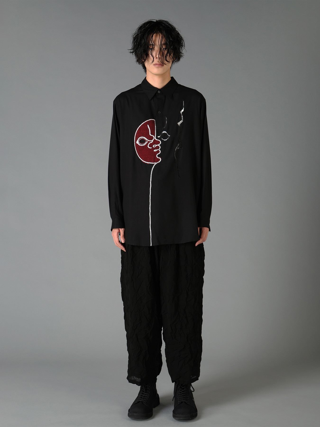 Ground Y×Taro Okamoto Cutwork Shirts "Tower of the Sun"
