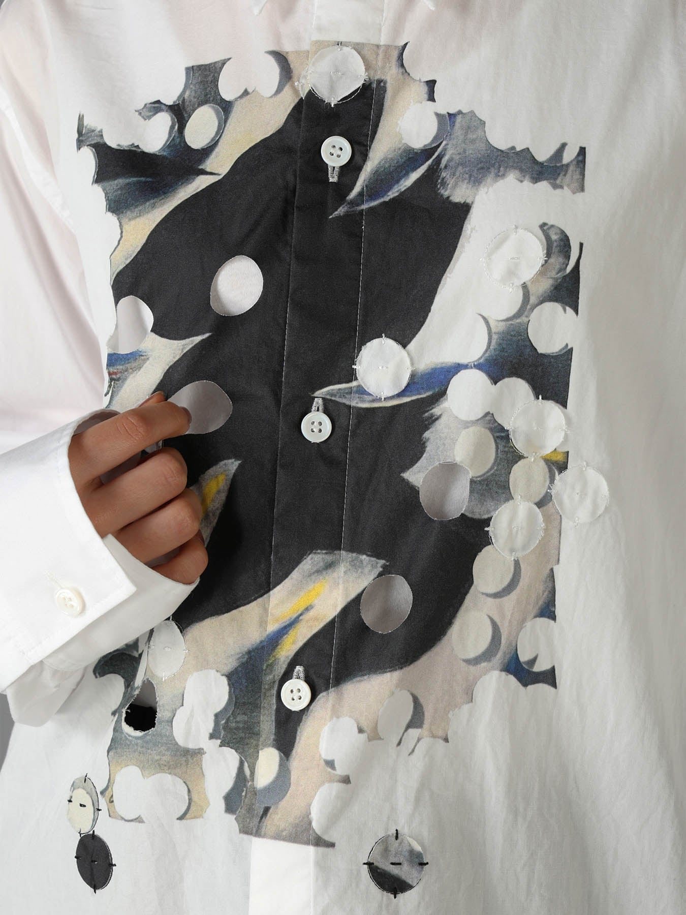 Ground Y×Taro Okamoto Cutwork Shirts " Adolescent "