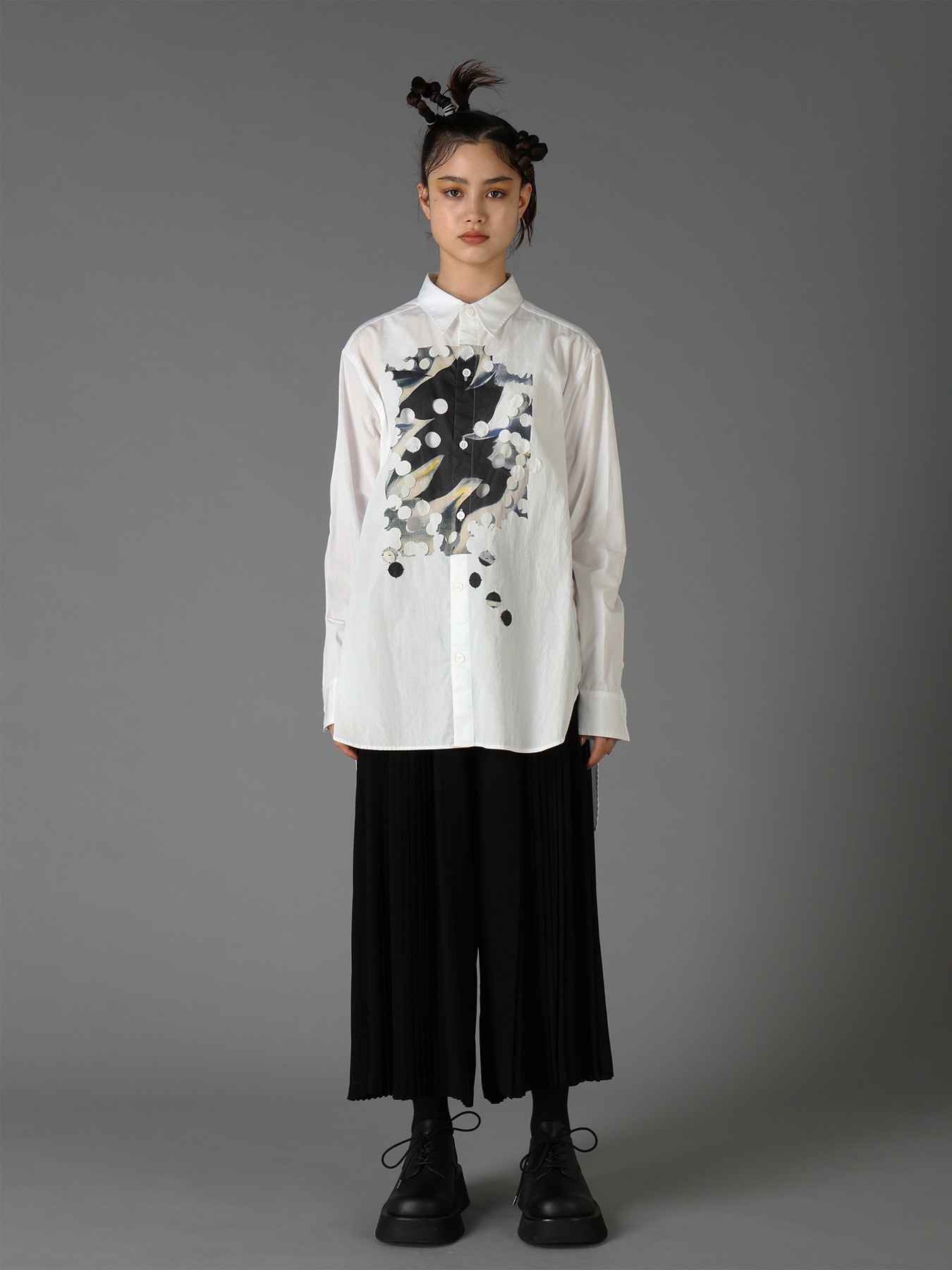 Ground Y×Taro Okamoto Cutwork Shirts " Adolescent "