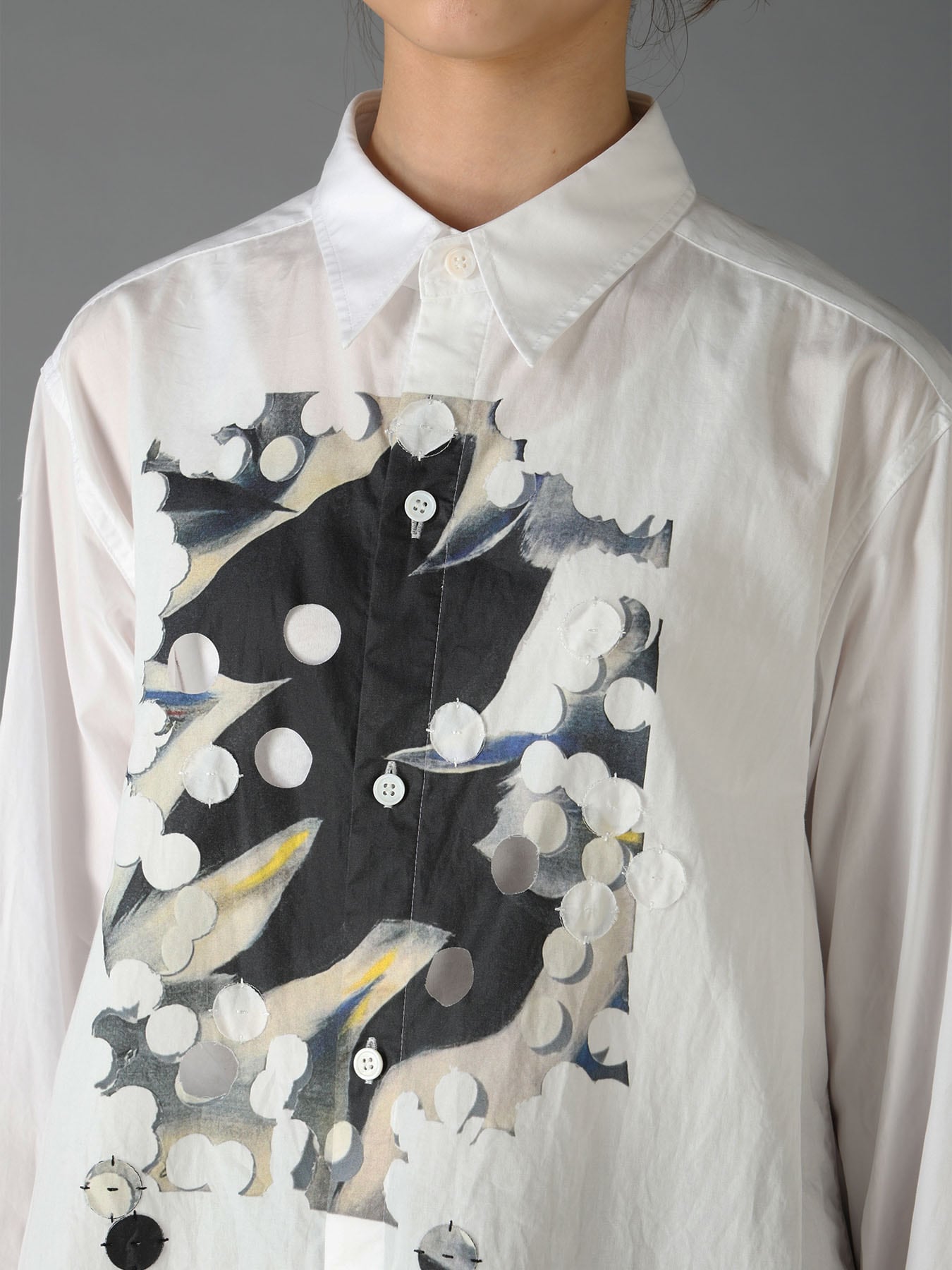 Ground Y×Taro Okamoto Cutwork Shirts " Adolescent "