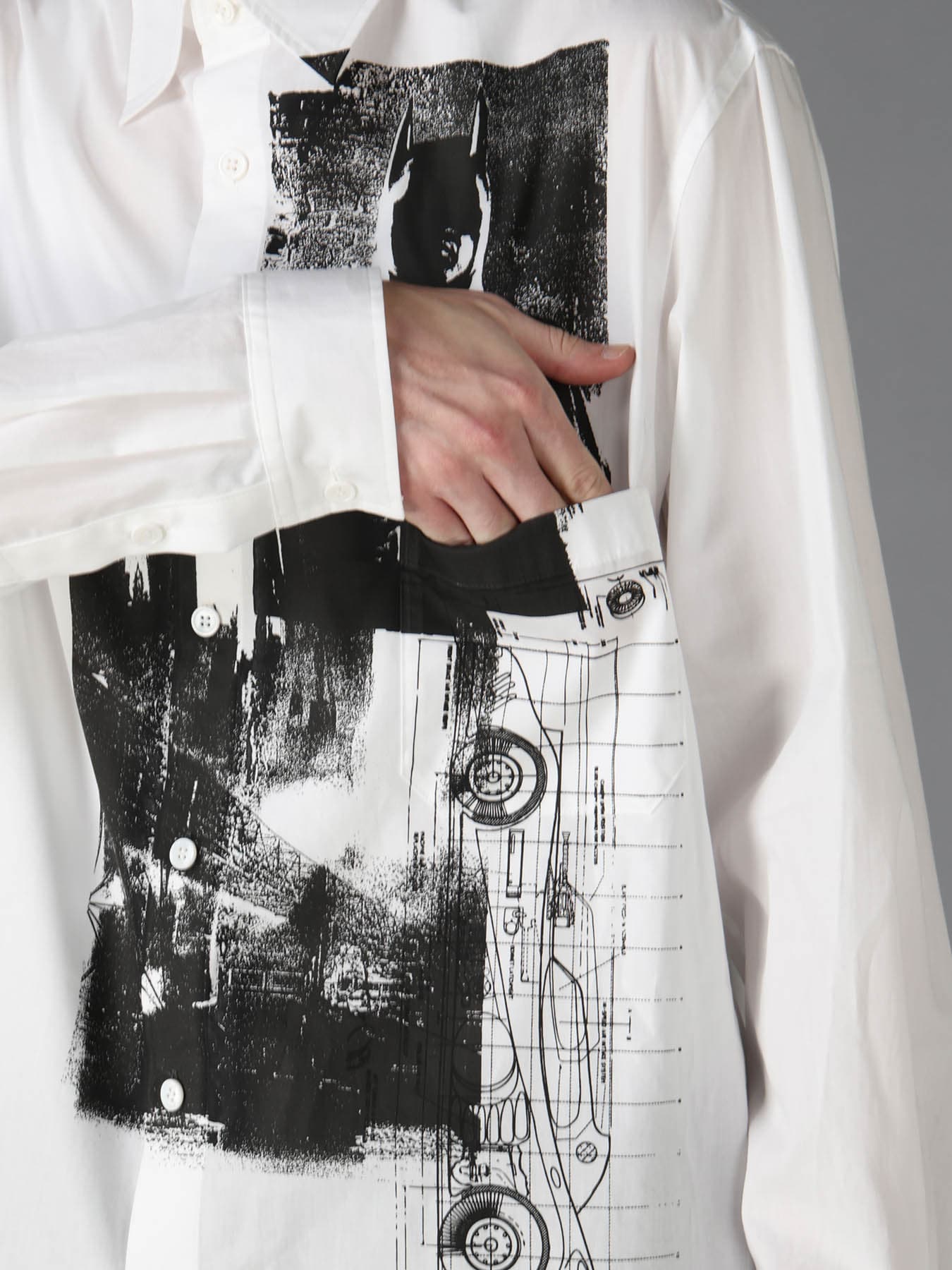DC SUPER-VILLAINS COTTON PRINT SHIRT