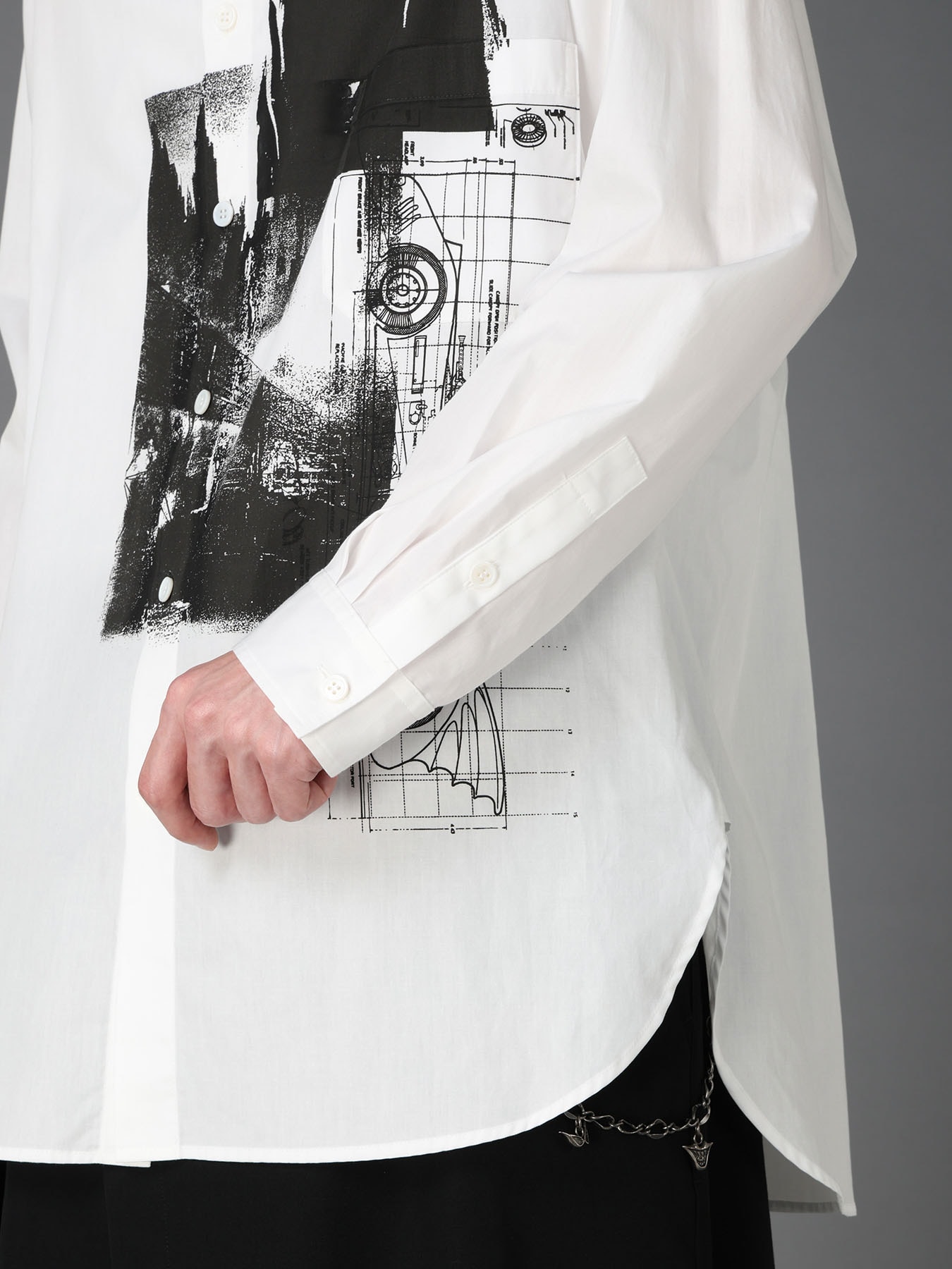 DC SUPER-VILLAINS COTTON PRINT SHIRT