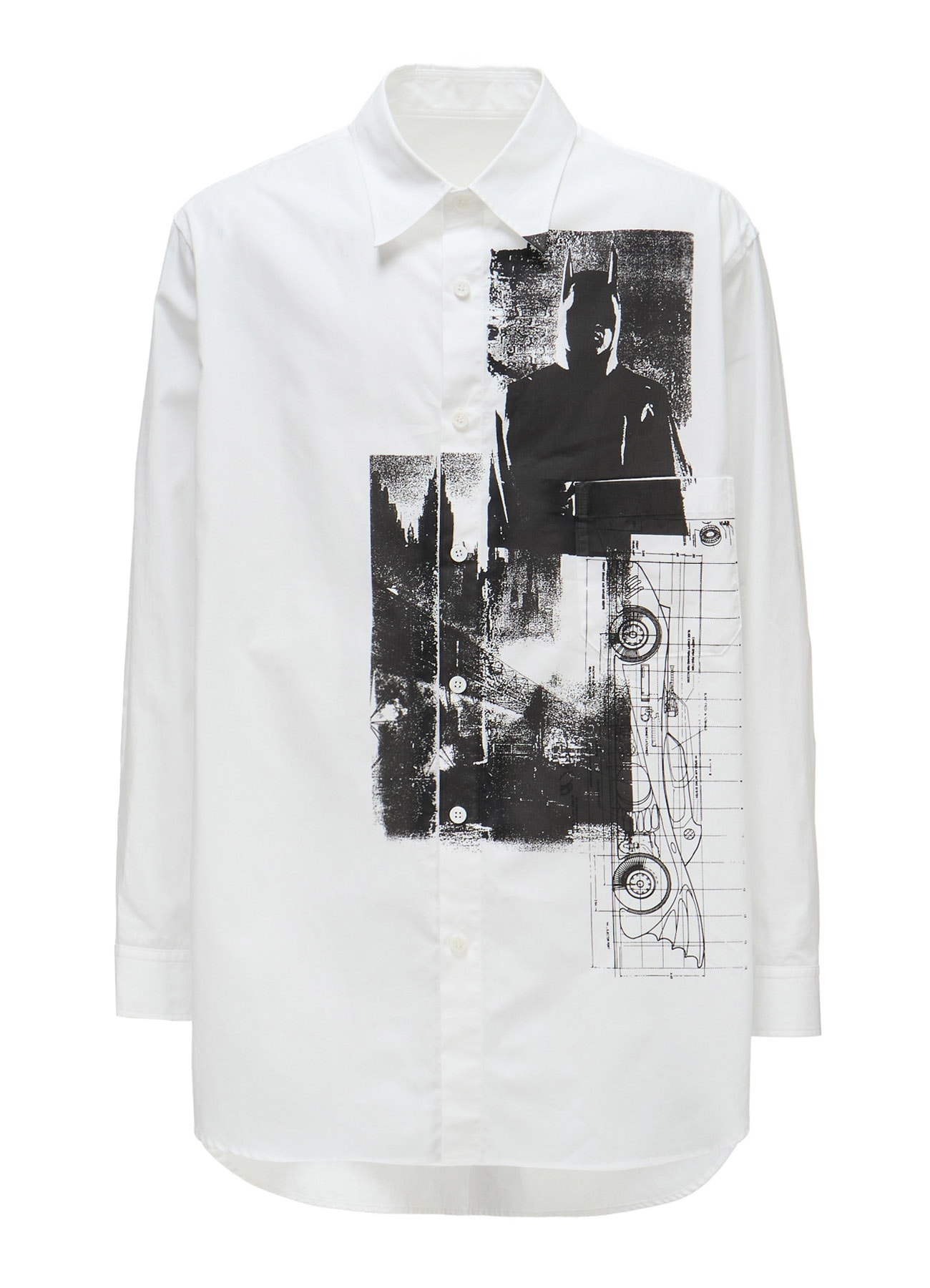 DC SUPER-VILLAINS COTTON PRINT SHIRT