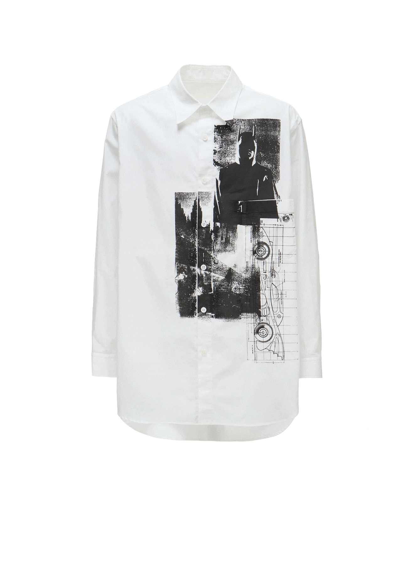 DC SUPER-VILLAINS COTTON PRINT SHIRT