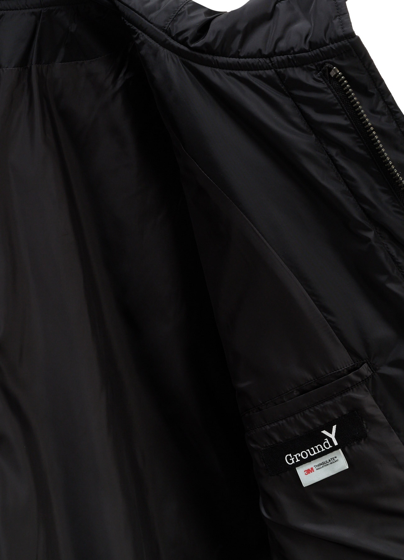 HIGH-DENSITY NYLON TAFFETA THINSULATE LONG COAT