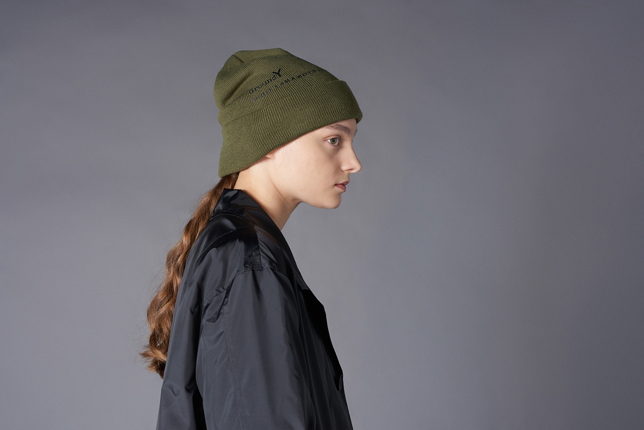 Ground Y×NEW ERA BASIC CUFF KNIT　DARK GREEN