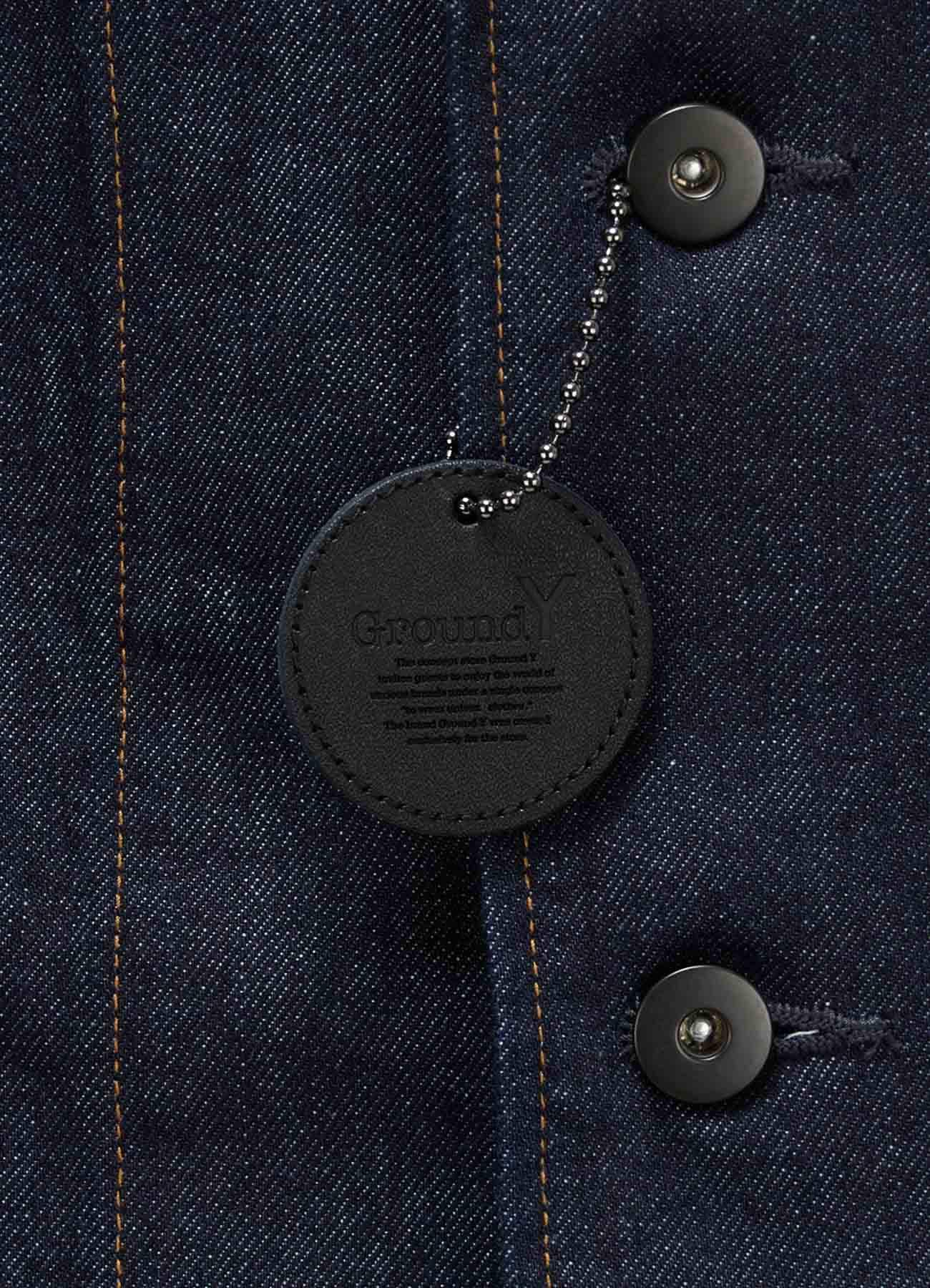 Ground Y × EDWIN 14oz DENIM POCKET TAILORED JACKET