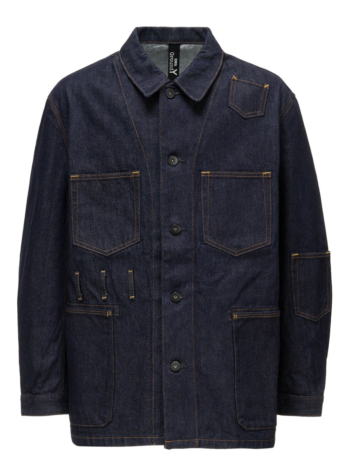 Ground Y × EDWIN 14oz DENIM POCKET COVERALL