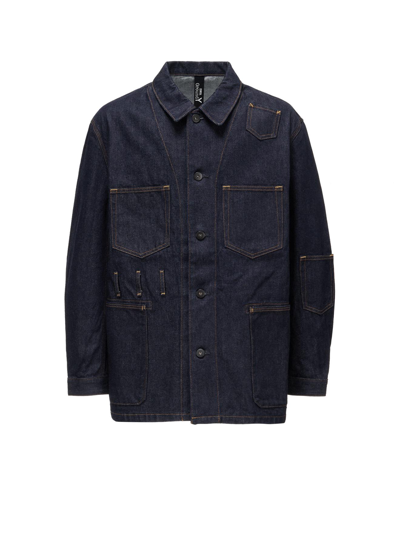 Ground Y × EDWIN 14oz DENIM POCKET COVERALL