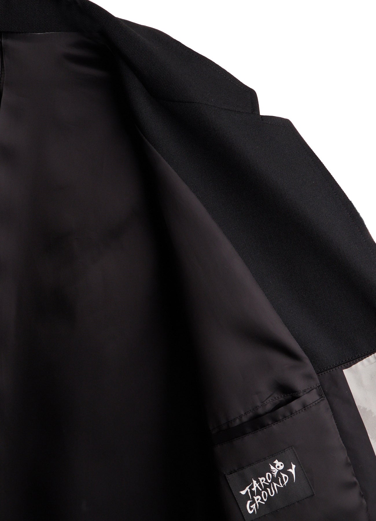 Ground Y×Taro Okamoto Mixed-Media Composition Jacket ”Seaside”