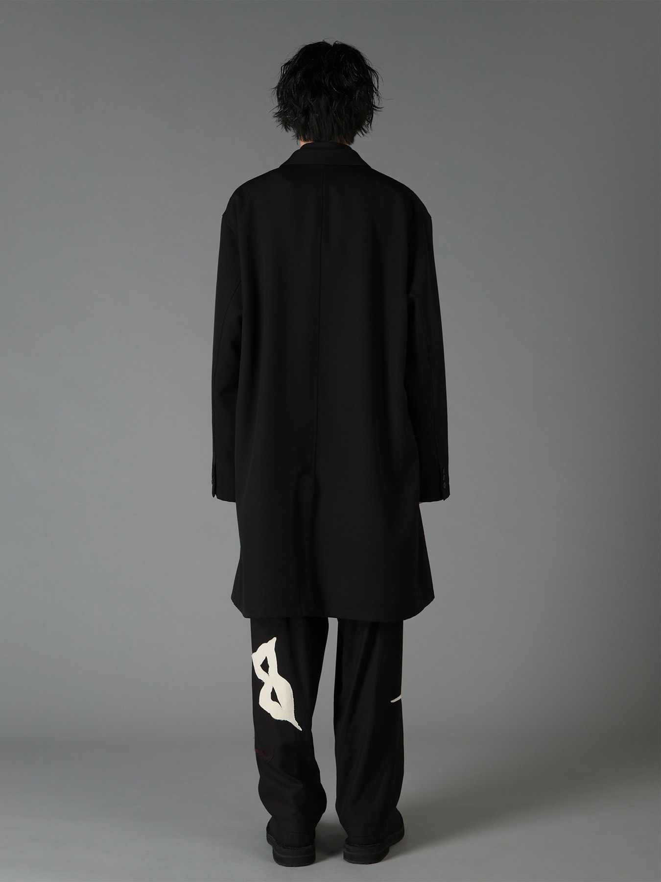 Ground Y×Taro Okamoto Mixed-Media Composition Jacket ”Seaside”