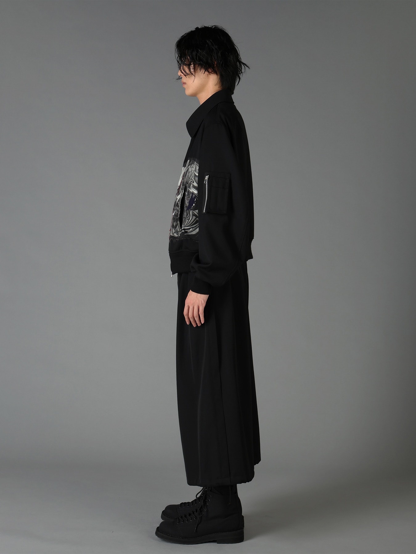 Ground Y×Taro Okamoto Mixed-Media Composition Blouson ”The Law of the Jungle”
