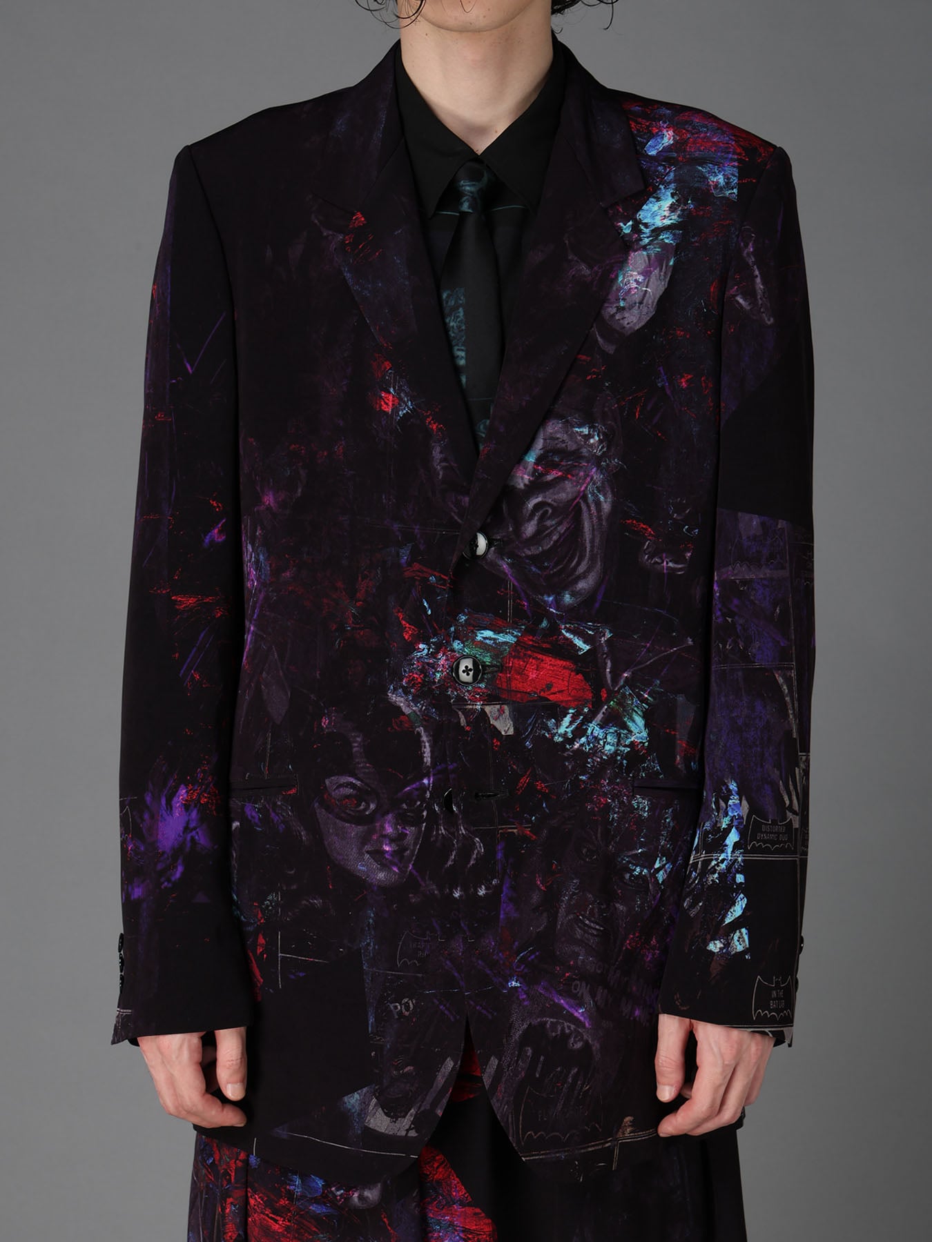 DC SUPER-VILLAINS PRINT JACKET