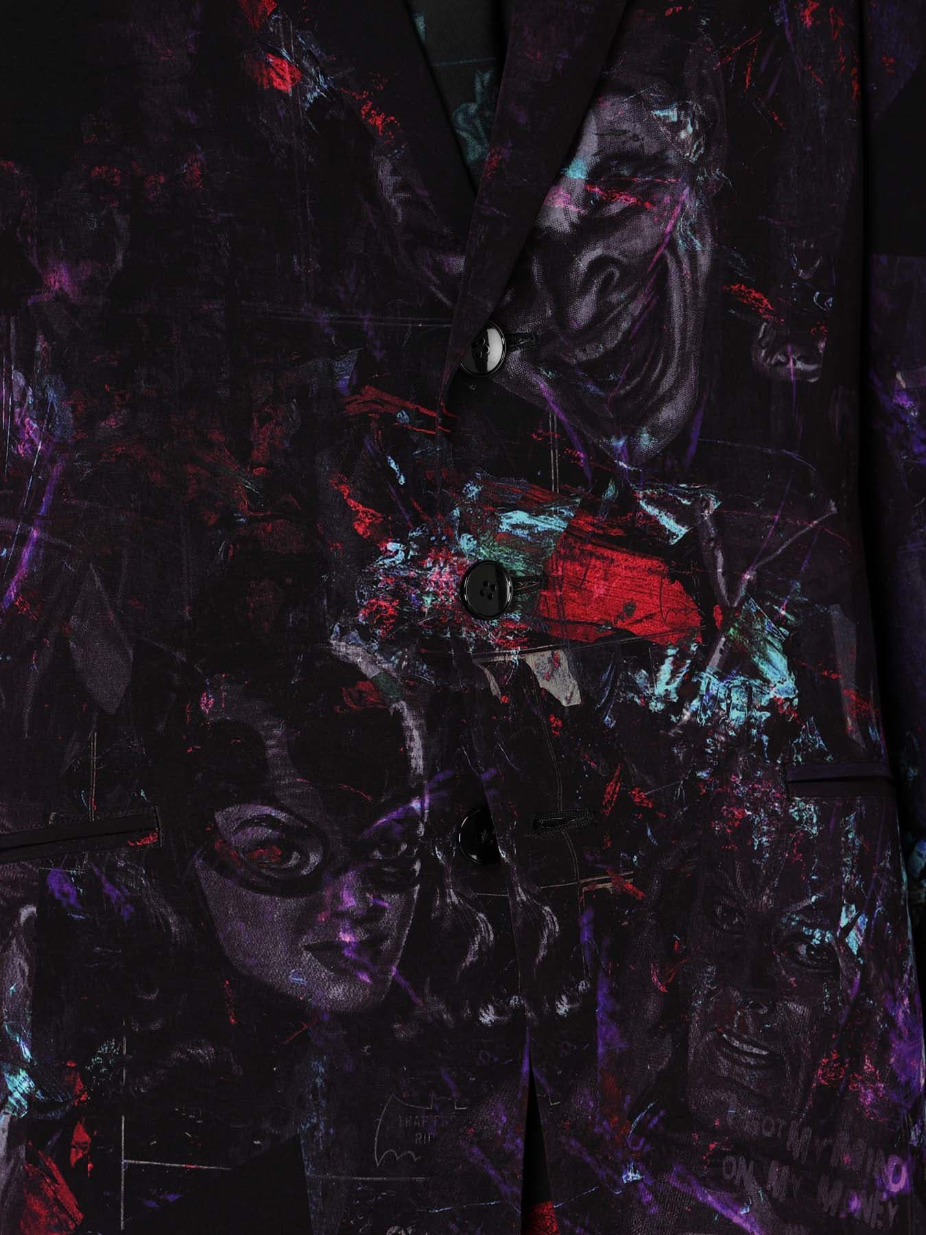 DC SUPER-VILLAINS PRINT JACKET