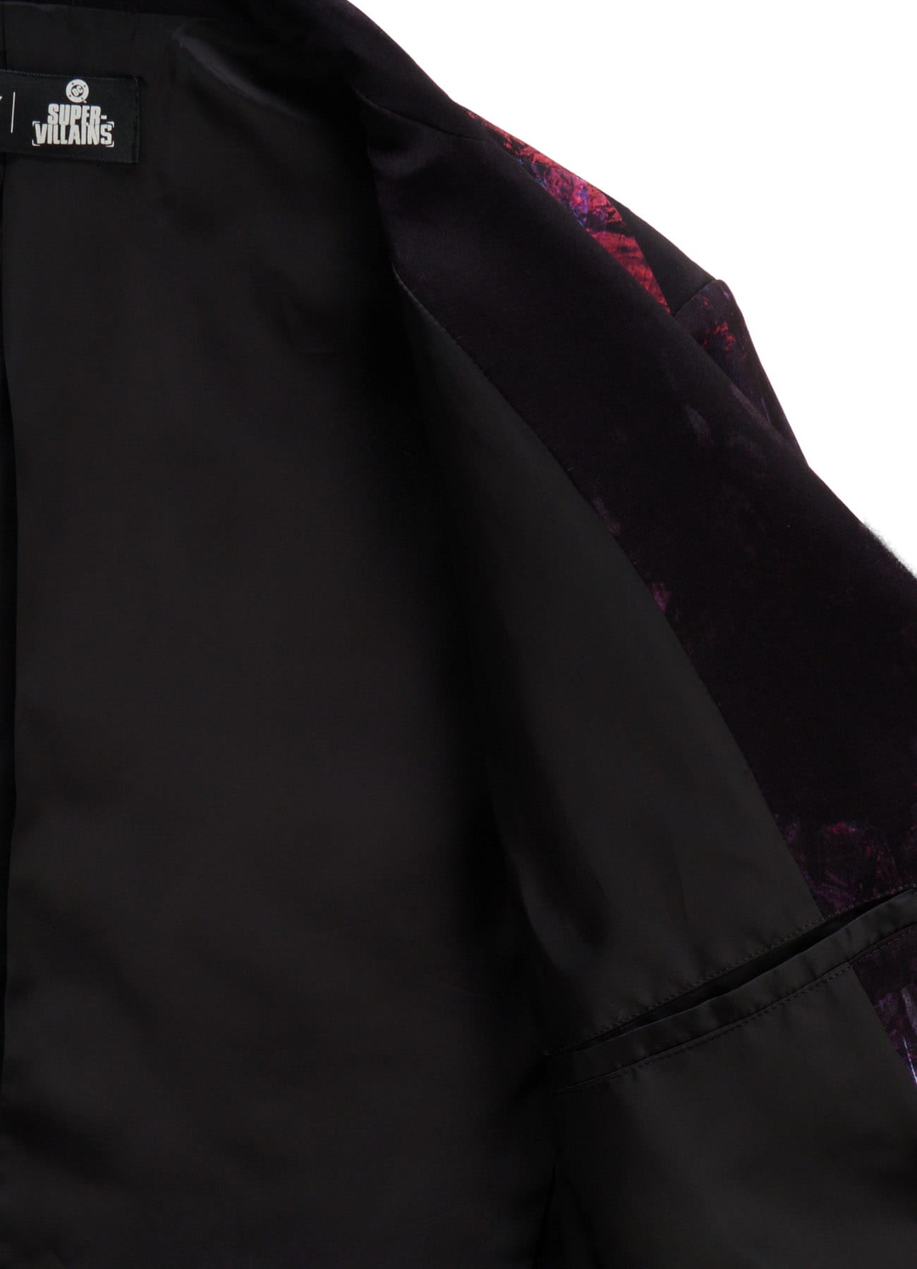 DC SUPER-VILLAINS PRINT JACKET