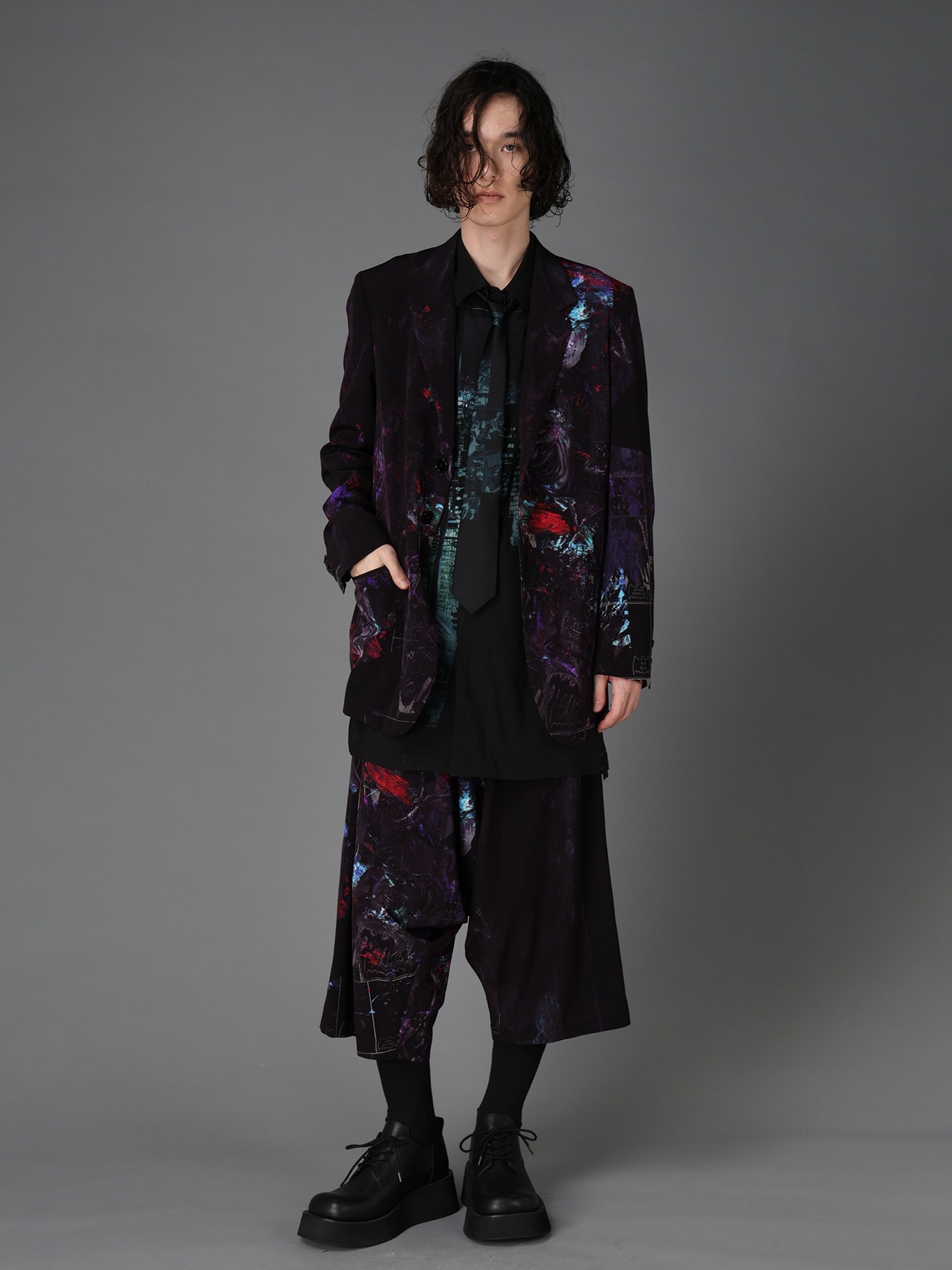 DC SUPER-VILLAINS PRINT JACKET