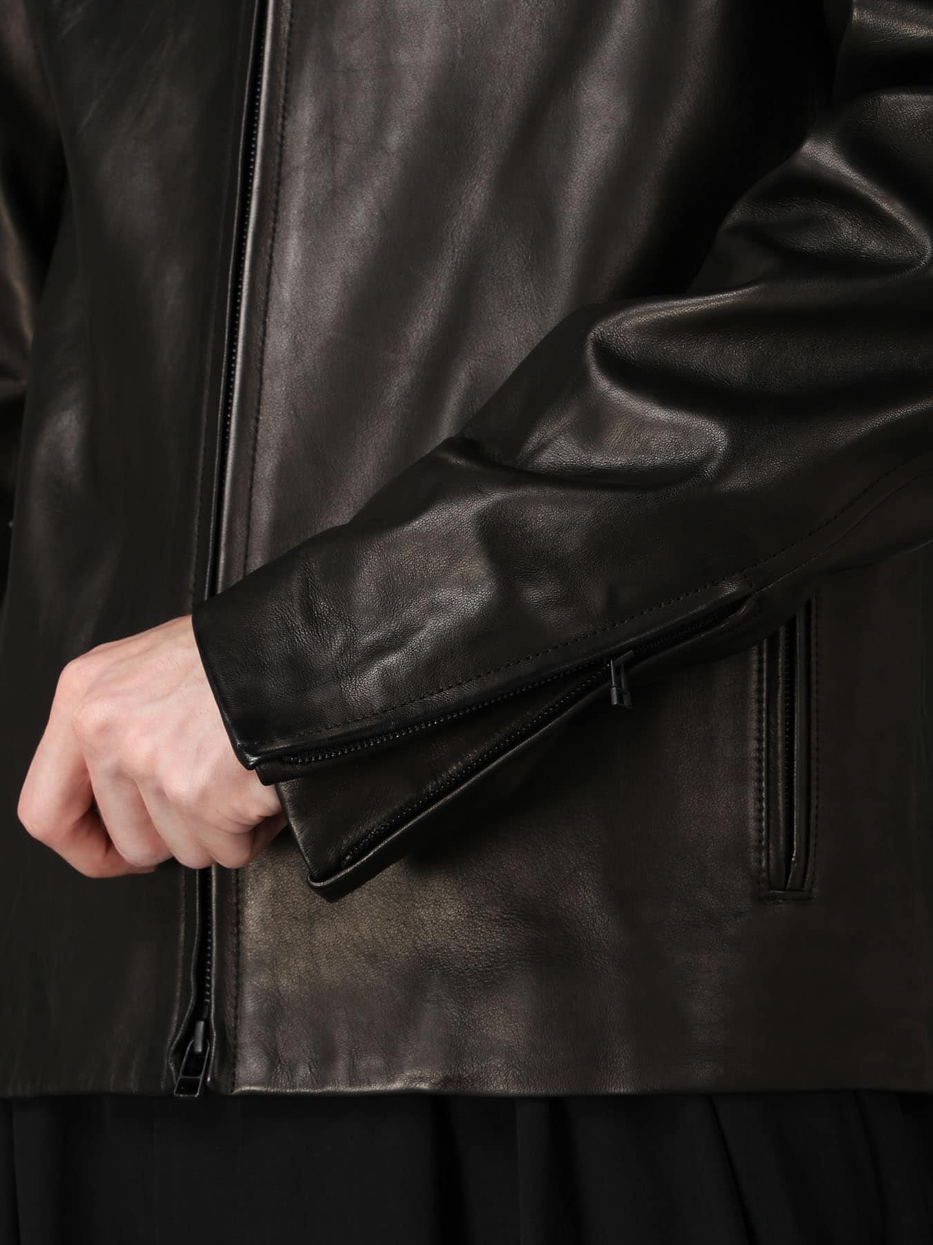 DC SUPER-VILLAINS "THE JOKER" LEATHER JACKET