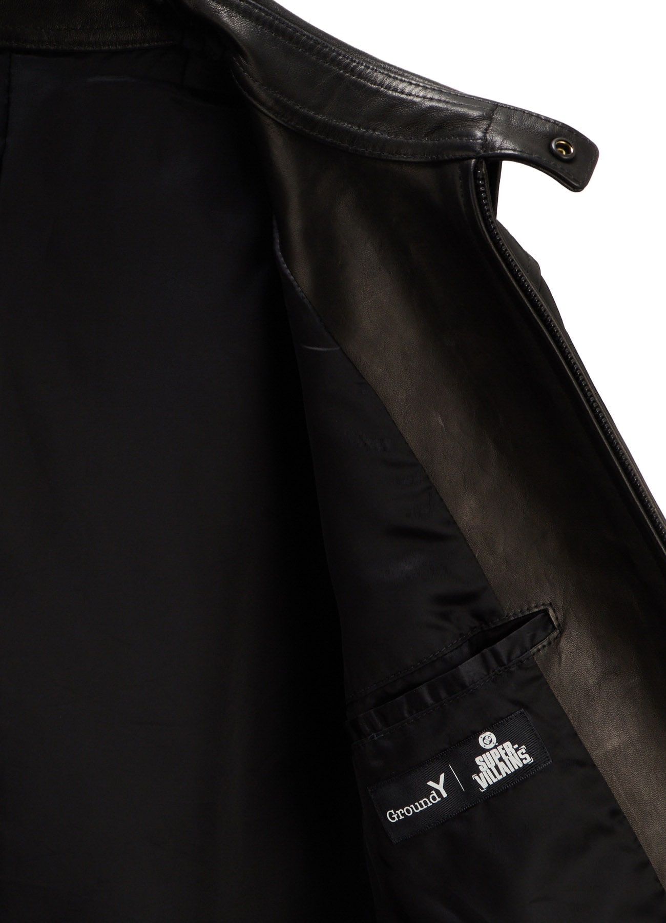DC SUPER-VILLAINS "THE JOKER" LEATHER JACKET