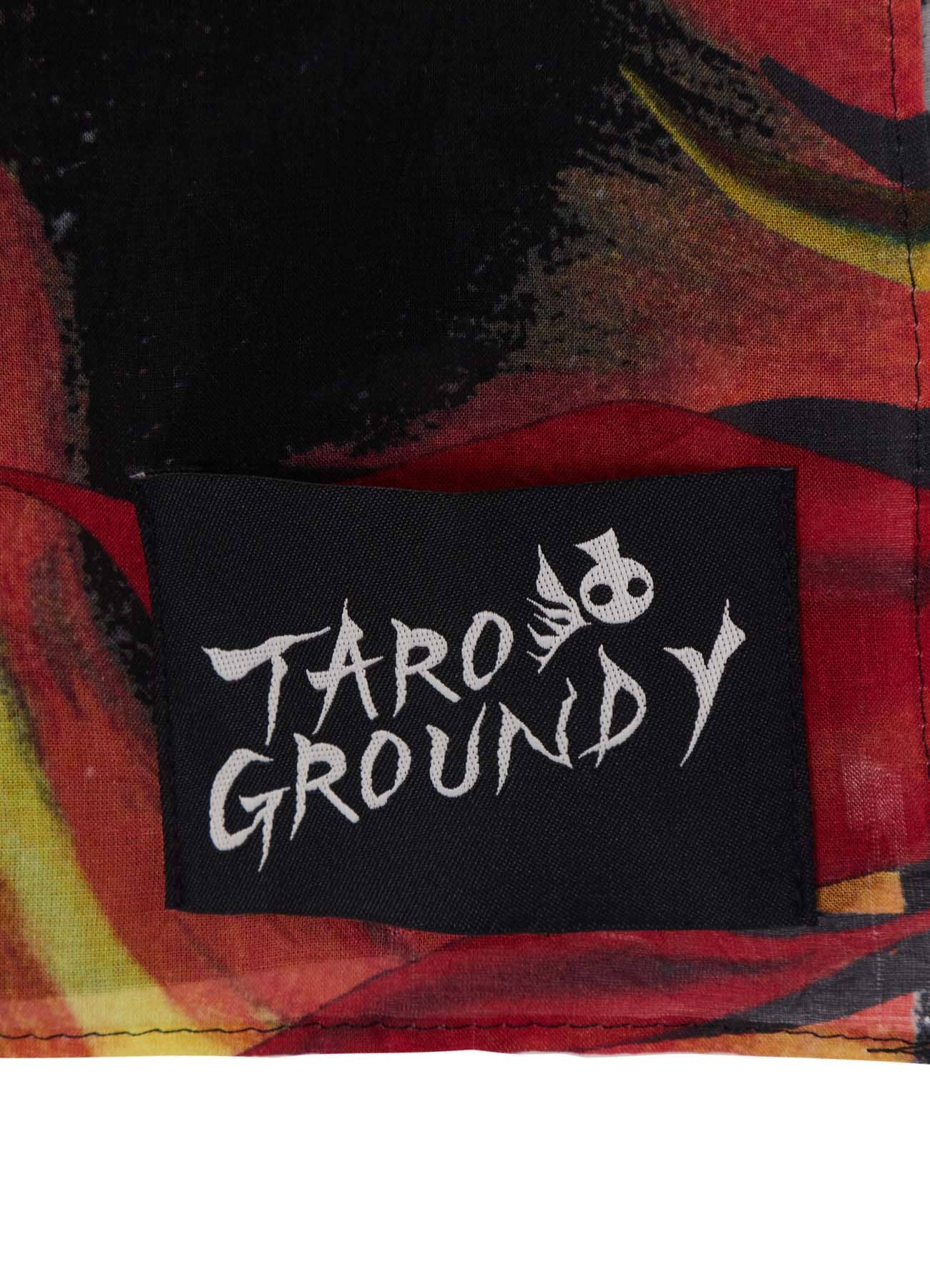 Ground Y×Taro Okamoto Graphic-print scarf Collage Type:C